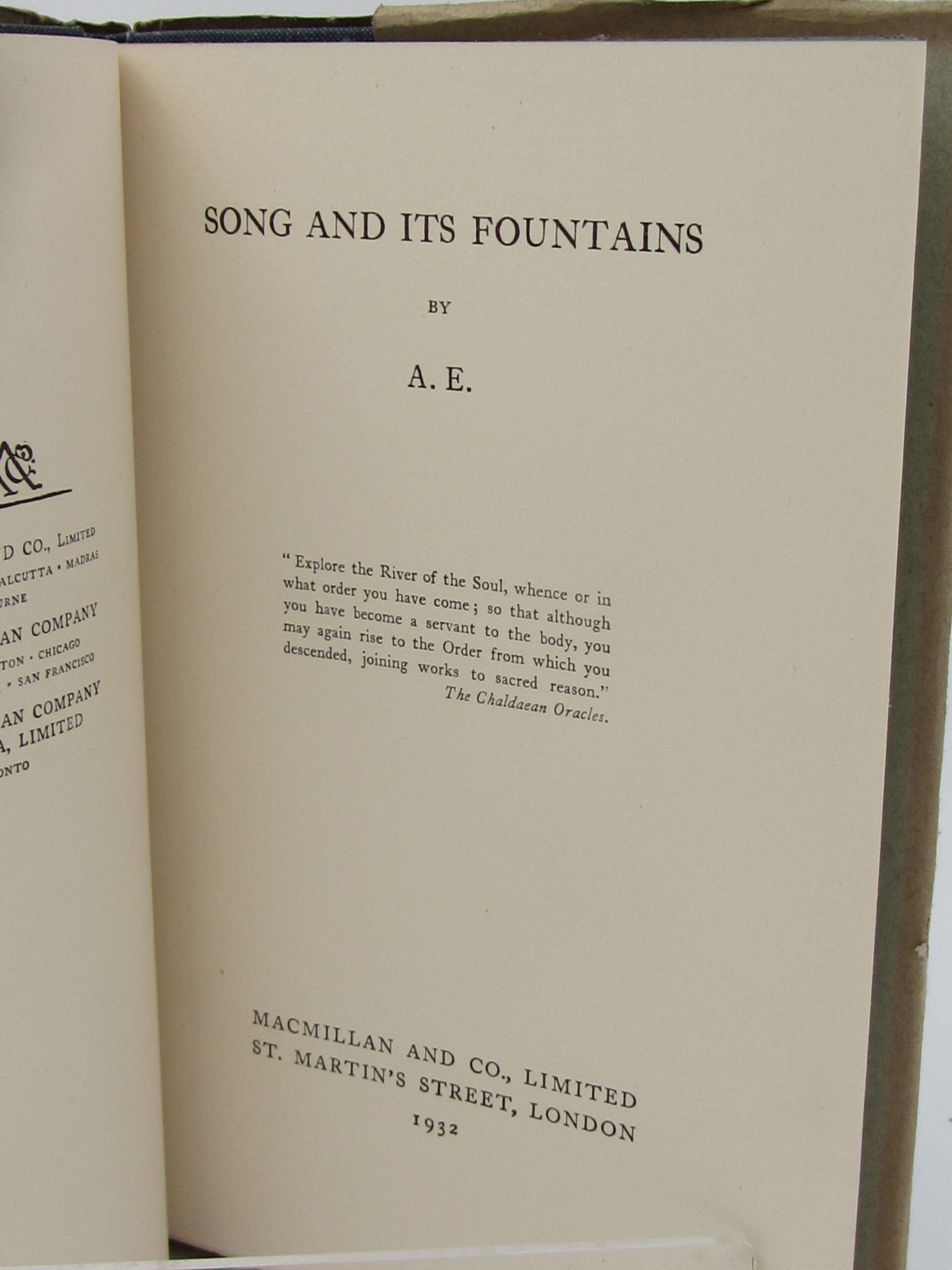 Song and its Fountains (1932) - Image 3