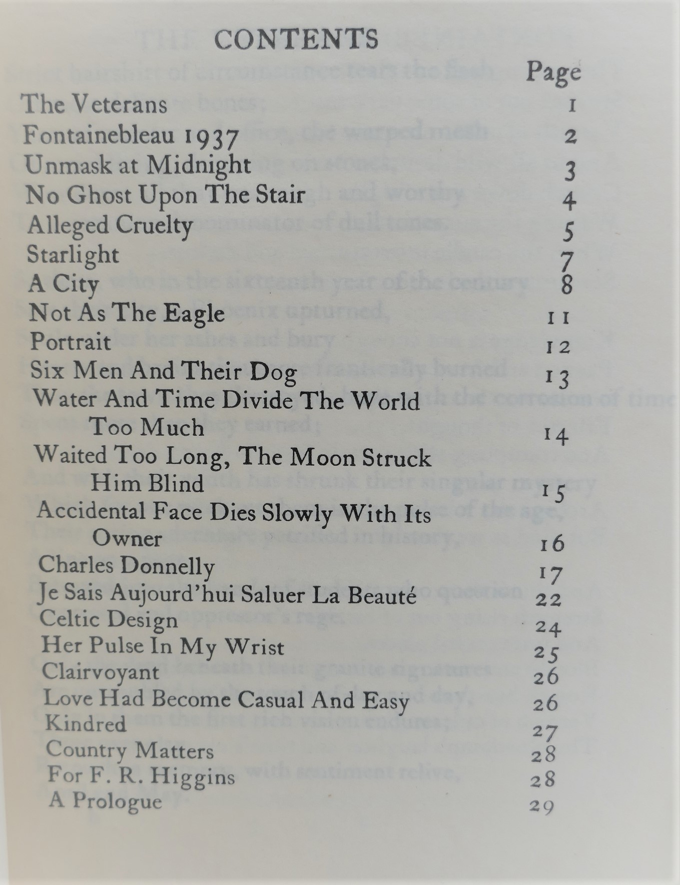 Veterans and Other Poems. Publisher's Copy (1941) - Image 2