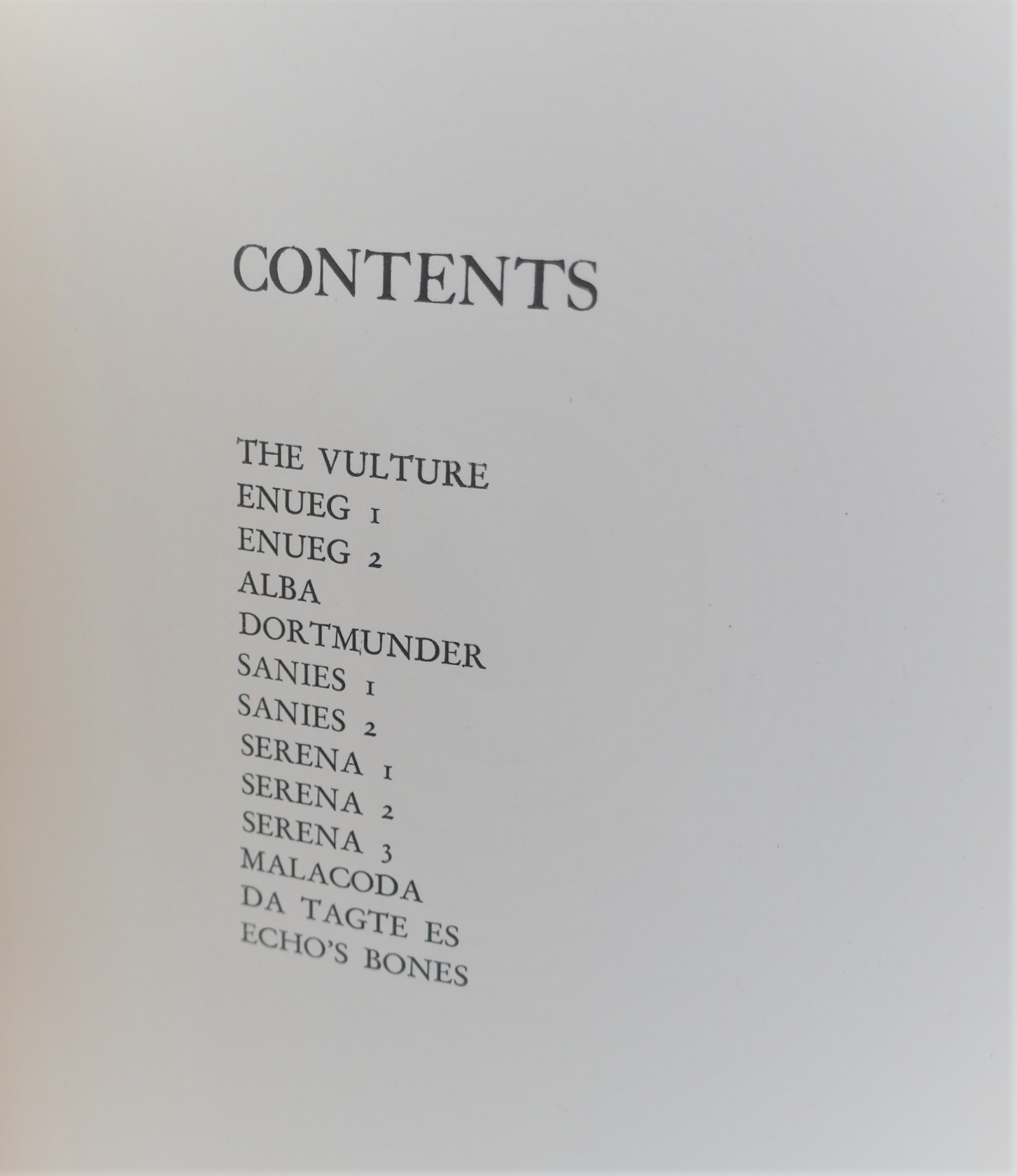 Echo's Bones and Other Precipitates. One of 250 Copies - Image 4