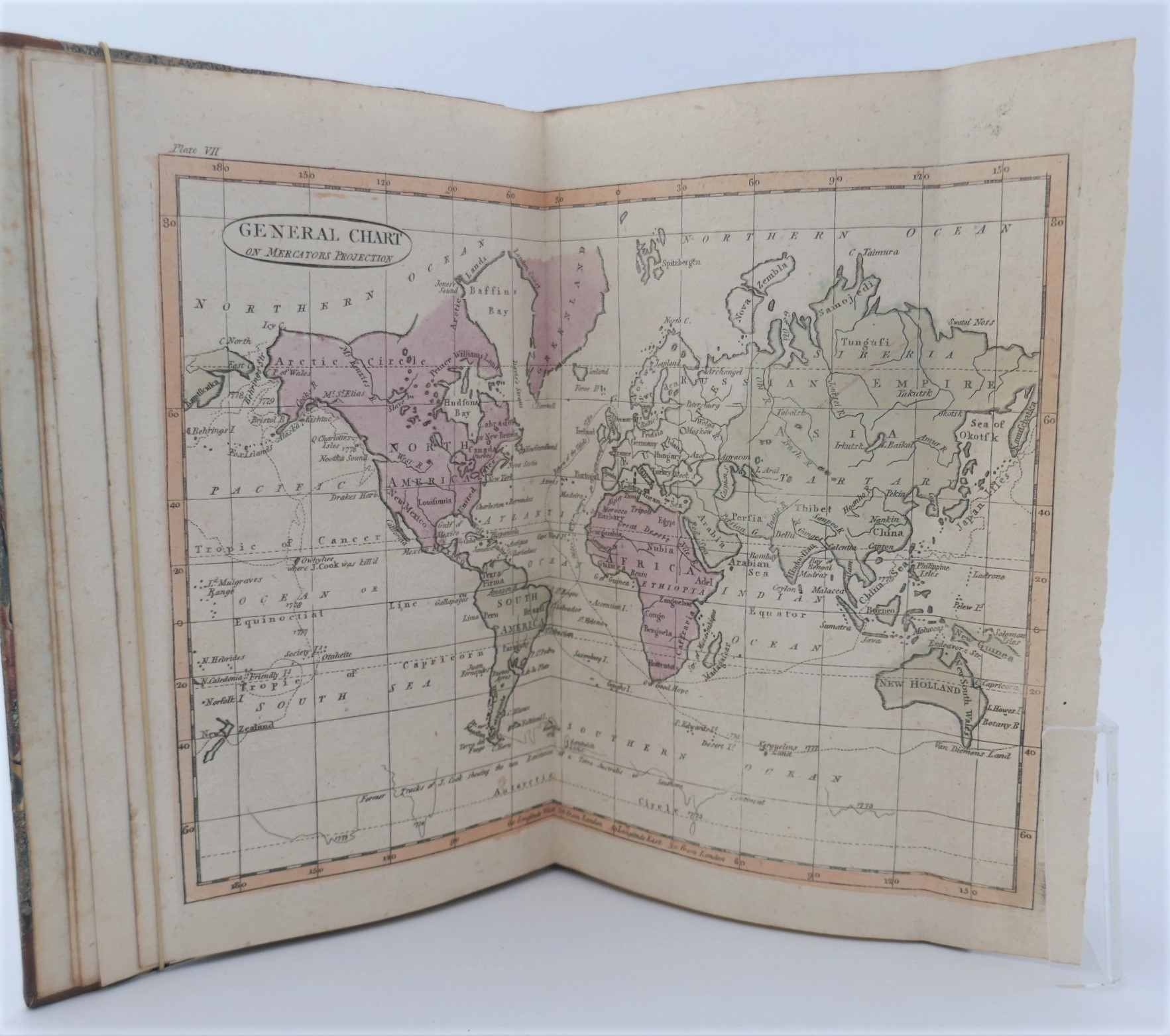 An Atlas to Walker's Geography and Gazetteer. By John Walker - Ussher Island, Dublin (1798) - Image 4