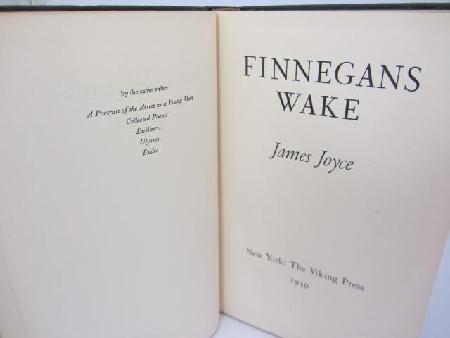 Finnegans Wake. First US Edition (1939) - Image 4