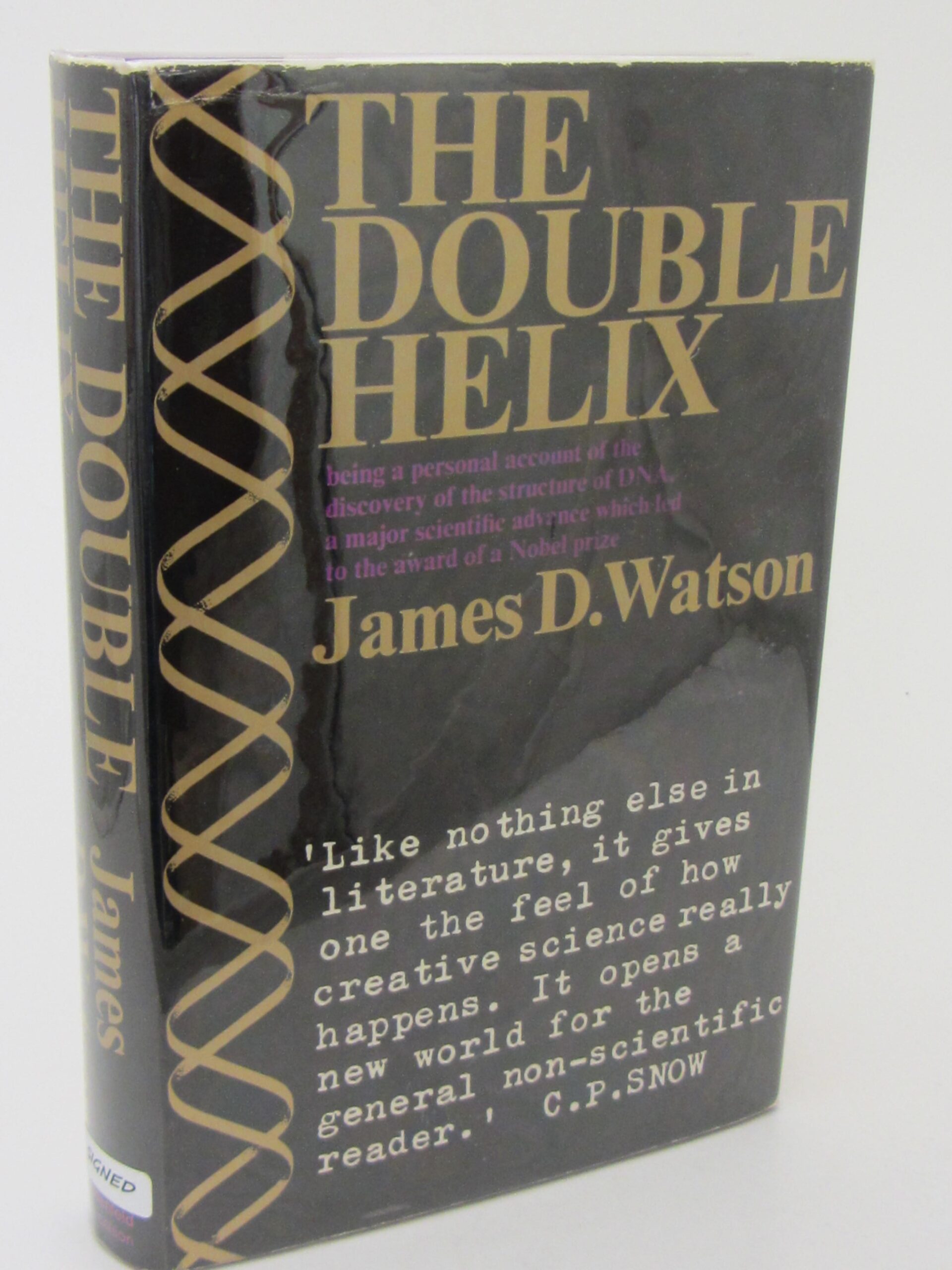 The Double Helix. Signed by the Author (1968) - Image 2