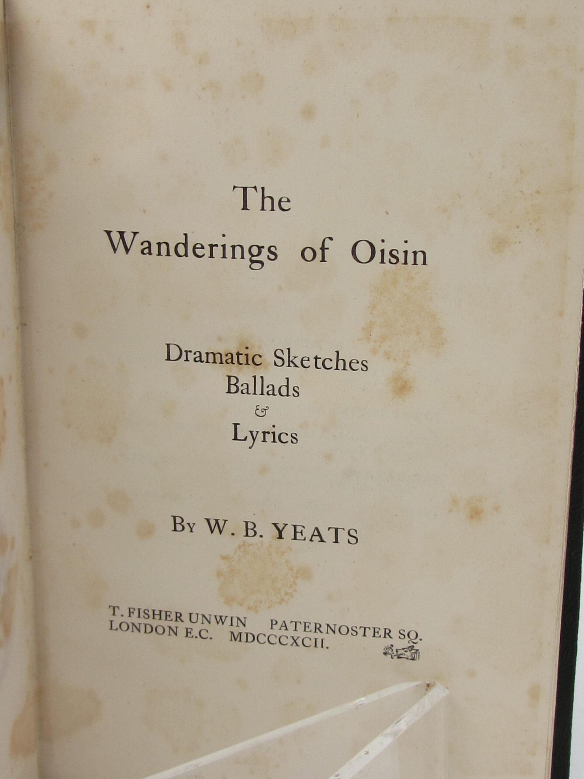 The Wanderings of Oisin. Second Edition (1892) - Image 4
