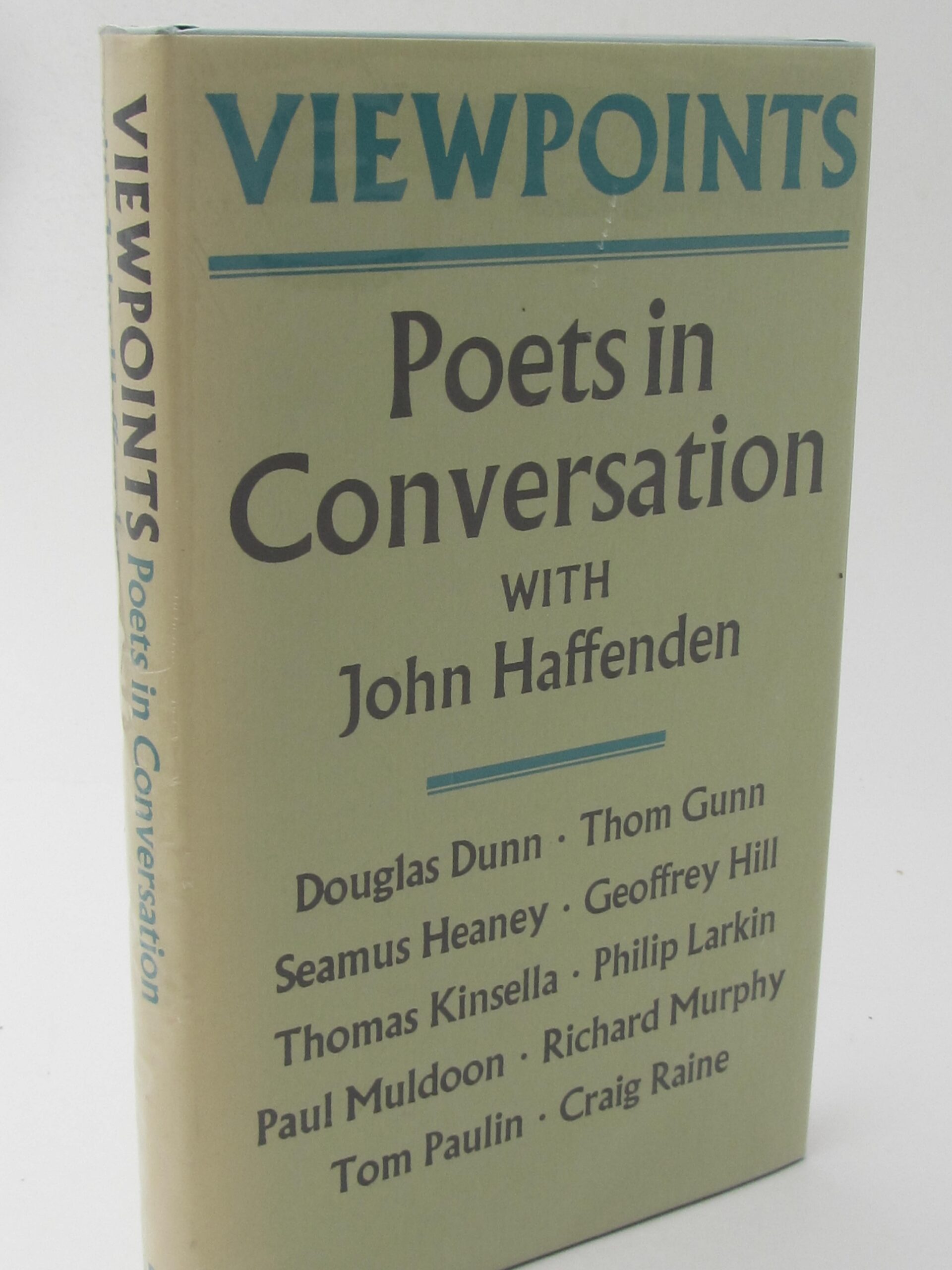 Viewpoints. Poets in Conversation. Signed Copy (1981) - Image 2