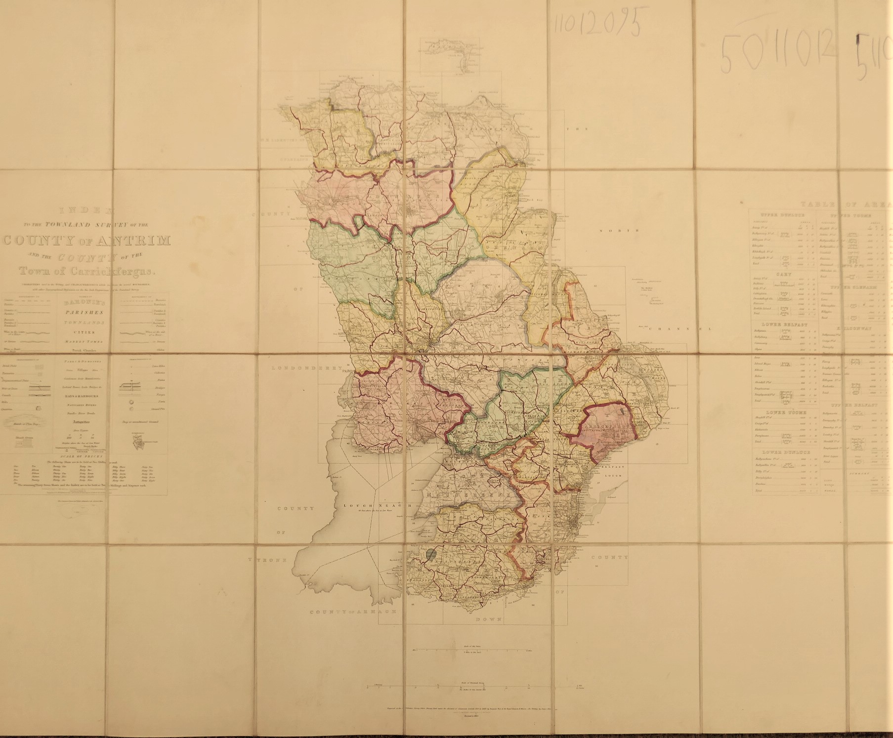 Index to the Townland Survey of the County of Antrim (1860) - Image 2