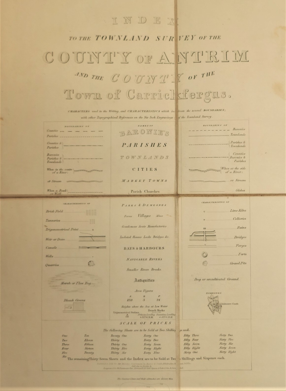 Index to the Townland Survey of the County of Antrim (1860) - Image 3