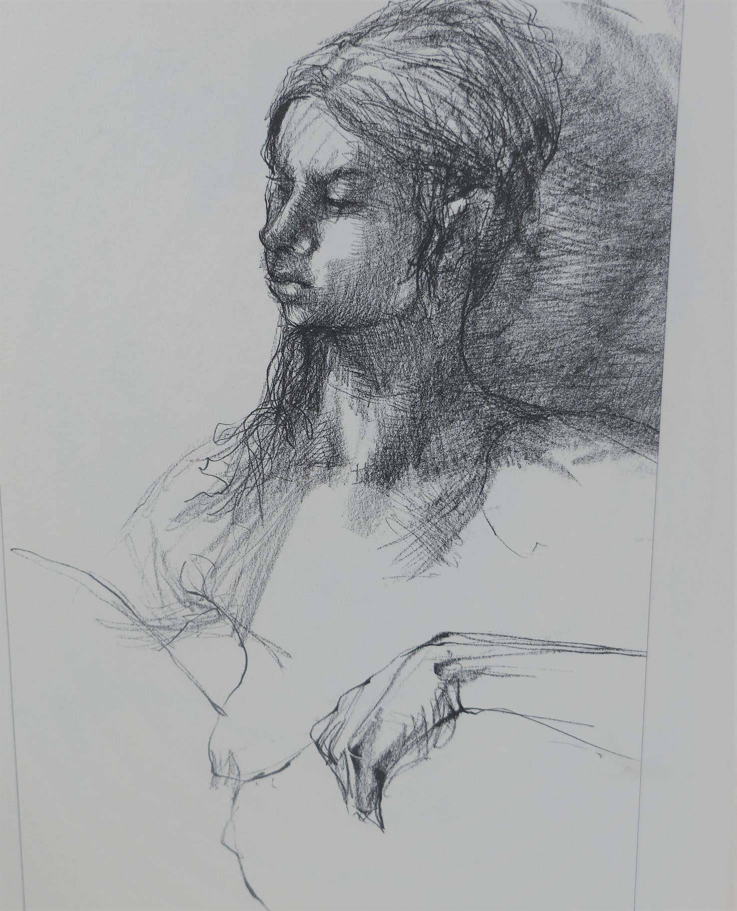 Drawings. Claire Rumin Wilks. With A Poem by John Montague (1975) - Image 4