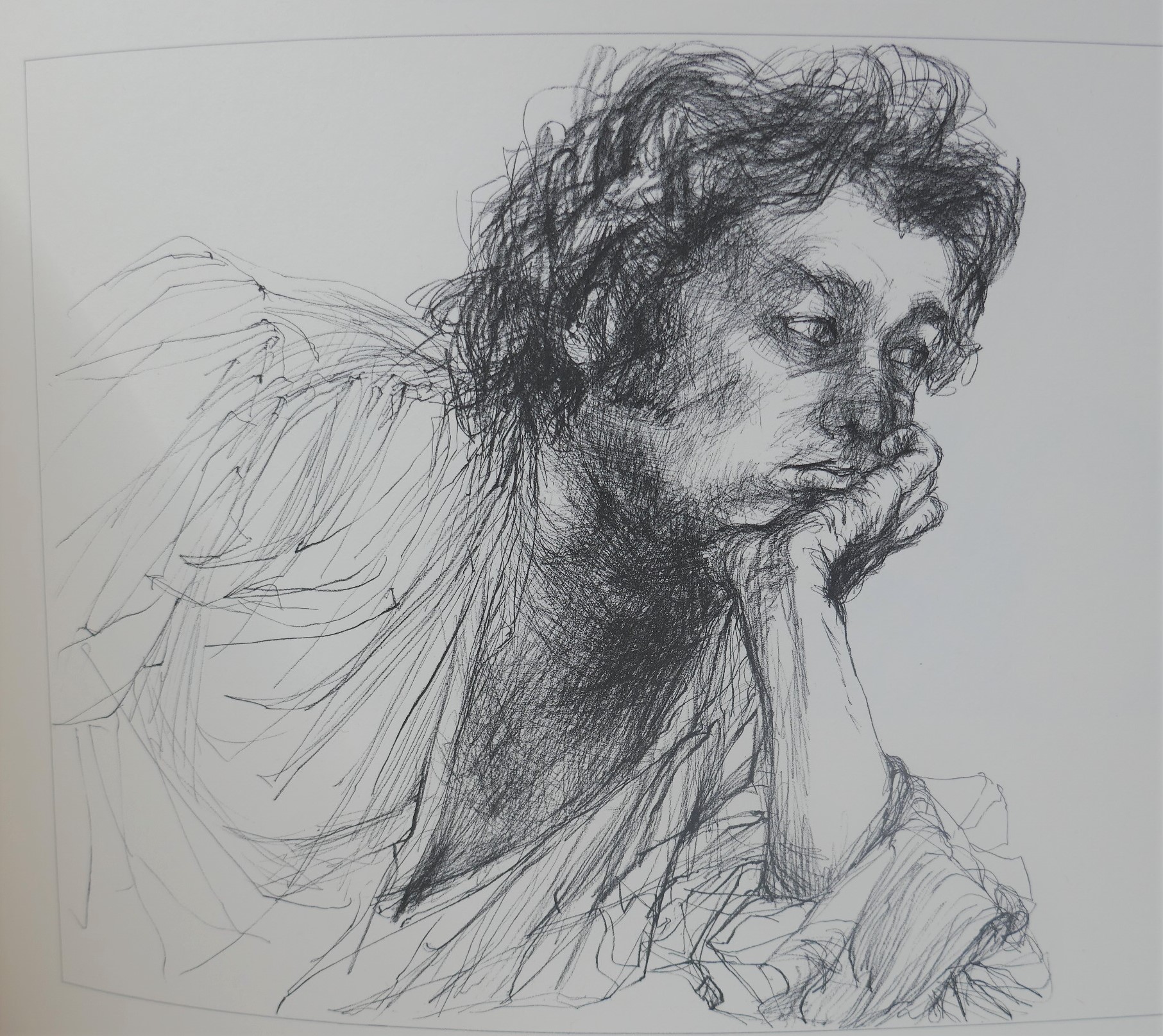 Drawings. Claire Rumin Wilks. With A Poem by John Montague (1975) - Image 5