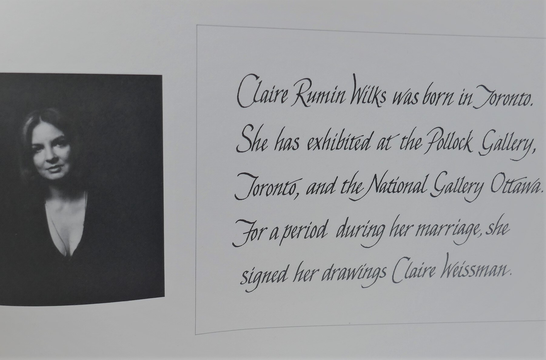 Drawings. Claire Rumin Wilks. With A Poem by John Montague (1975) - Image 7