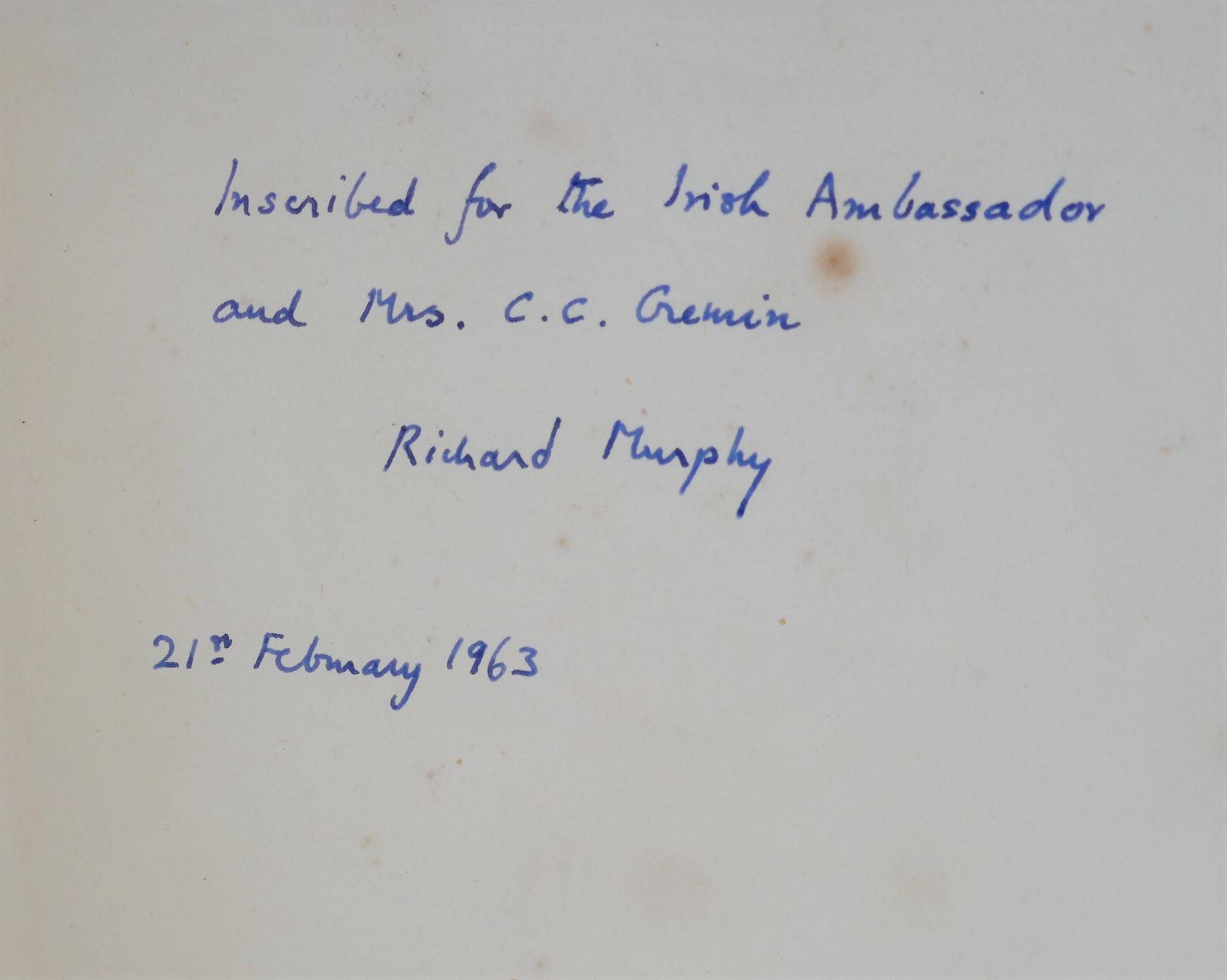 Sailing To An Island. Inscribed Copy (1963) - Image 3
