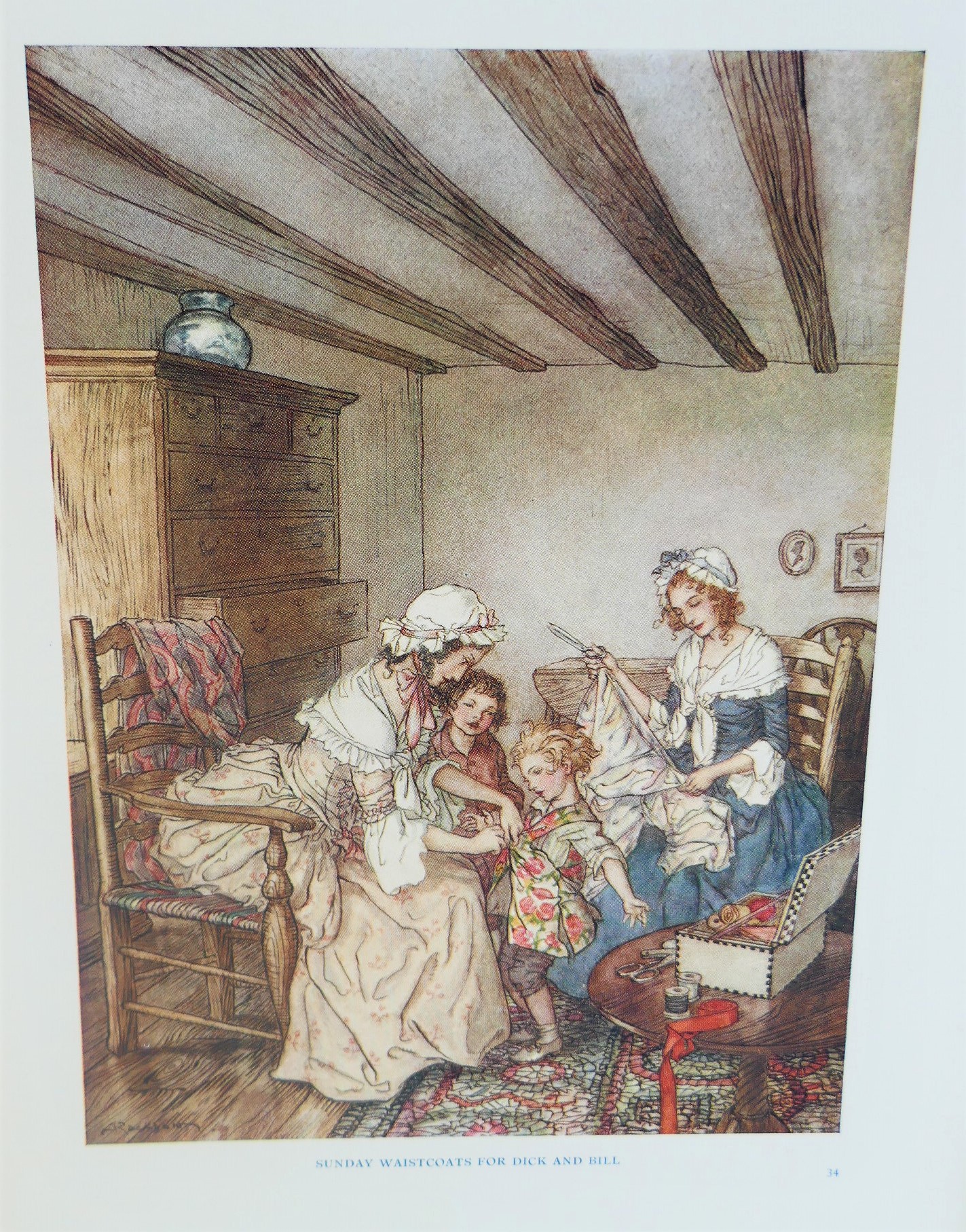 The Vicar of Wakefield. Illustrated by Arthur Rackham (1929) - Image 5