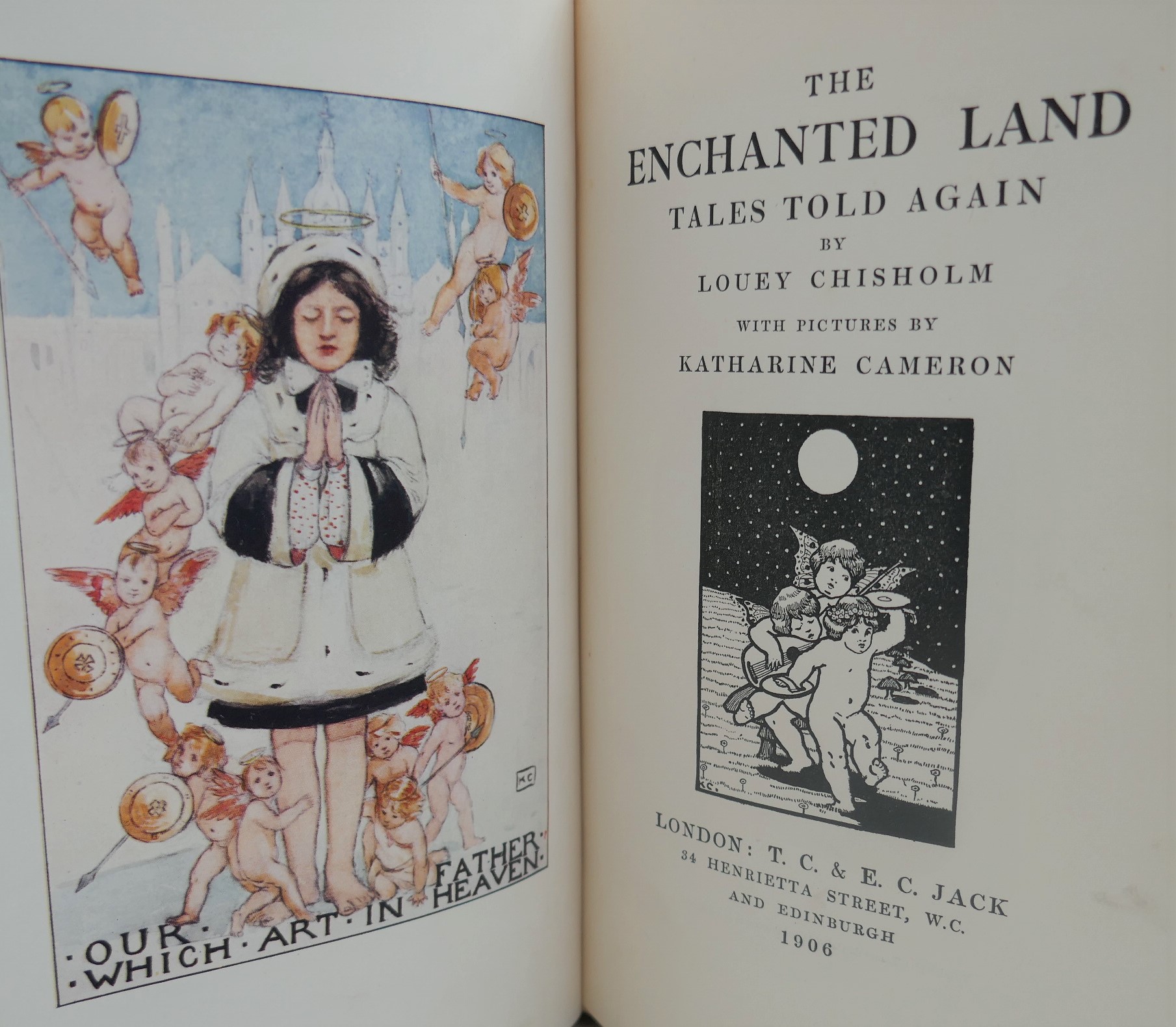 The Enchanted Land. Illustrations by Katharine Cameron (1906) - Image 2