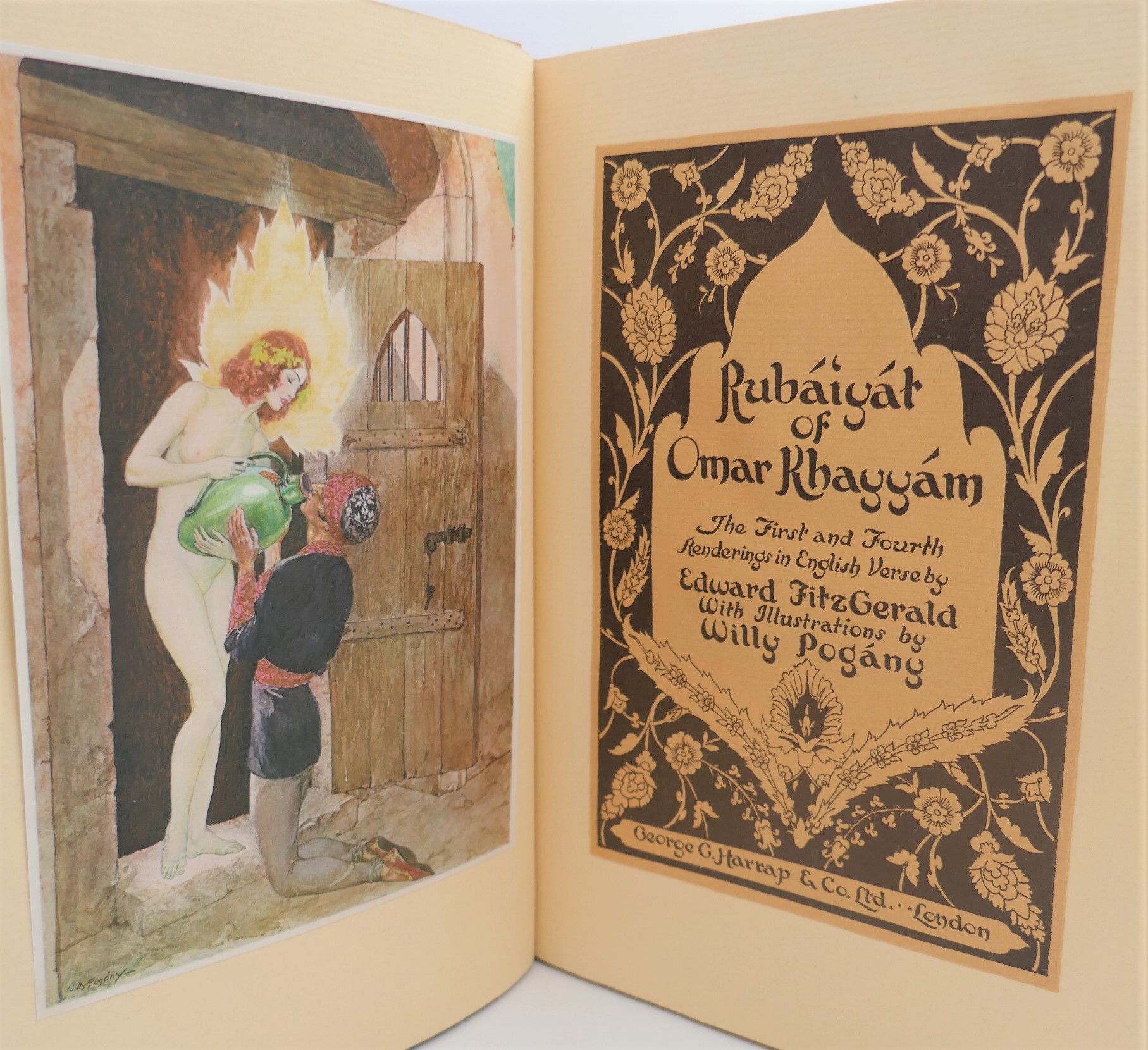 Rubaiyat of Omar Khayyam. Illustrated By Willy Pogany (1930) - Image 2