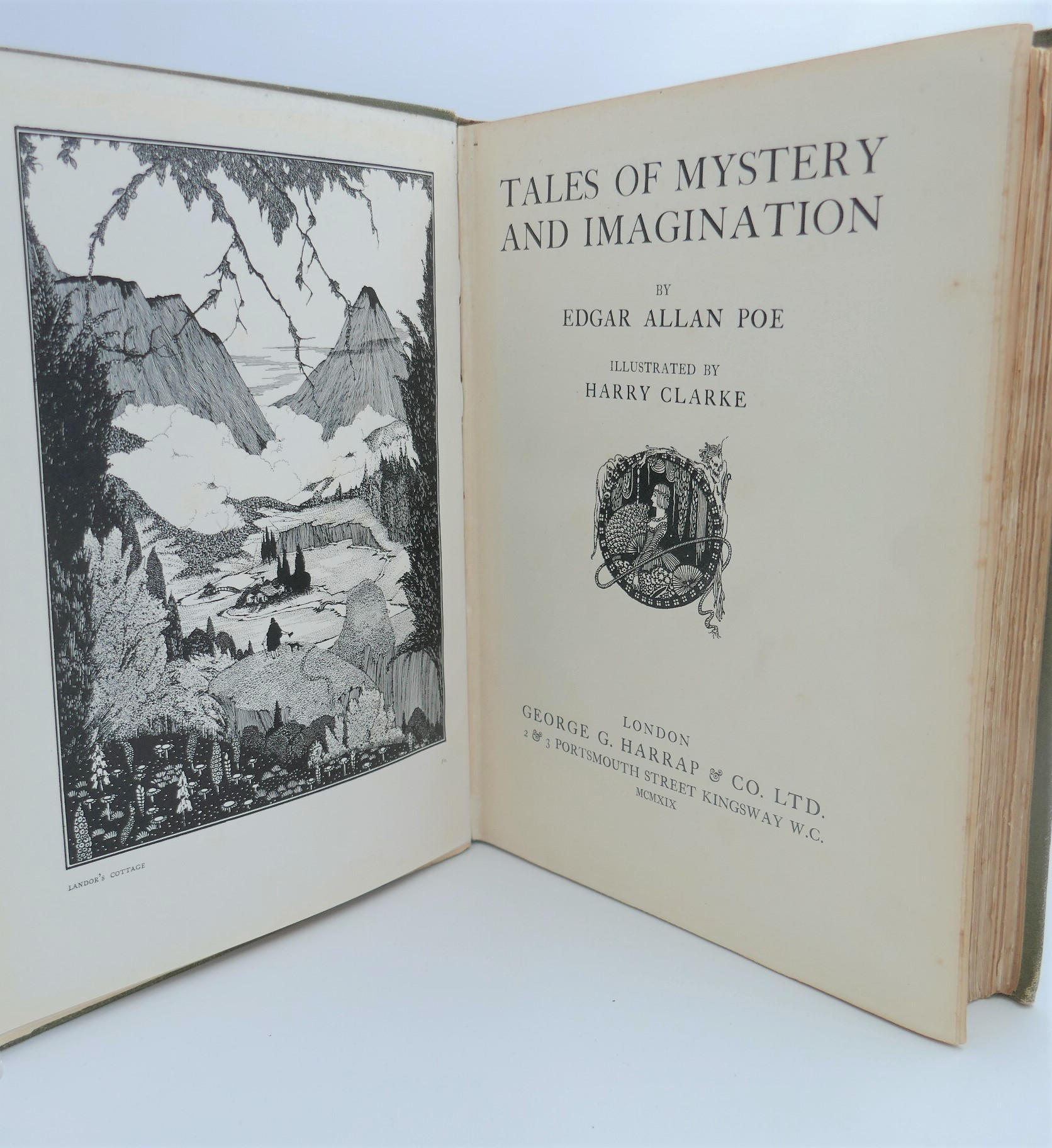 Tales of Mystery and Imagination. Illustrated By Harry Clarke (1919) - Image 2