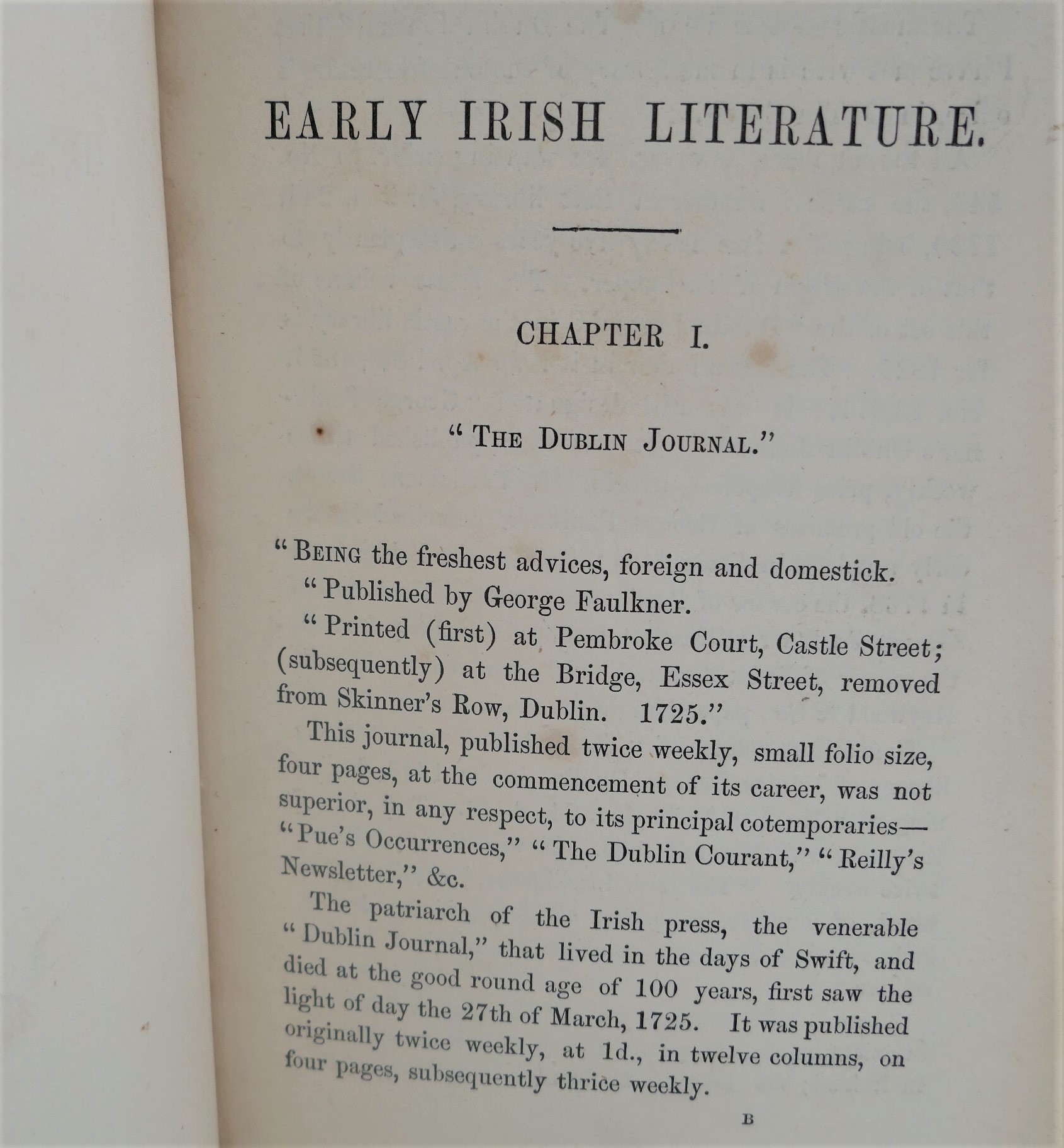 The History of Irish Periodical Literature. Two Volumes (1867) - Image 5