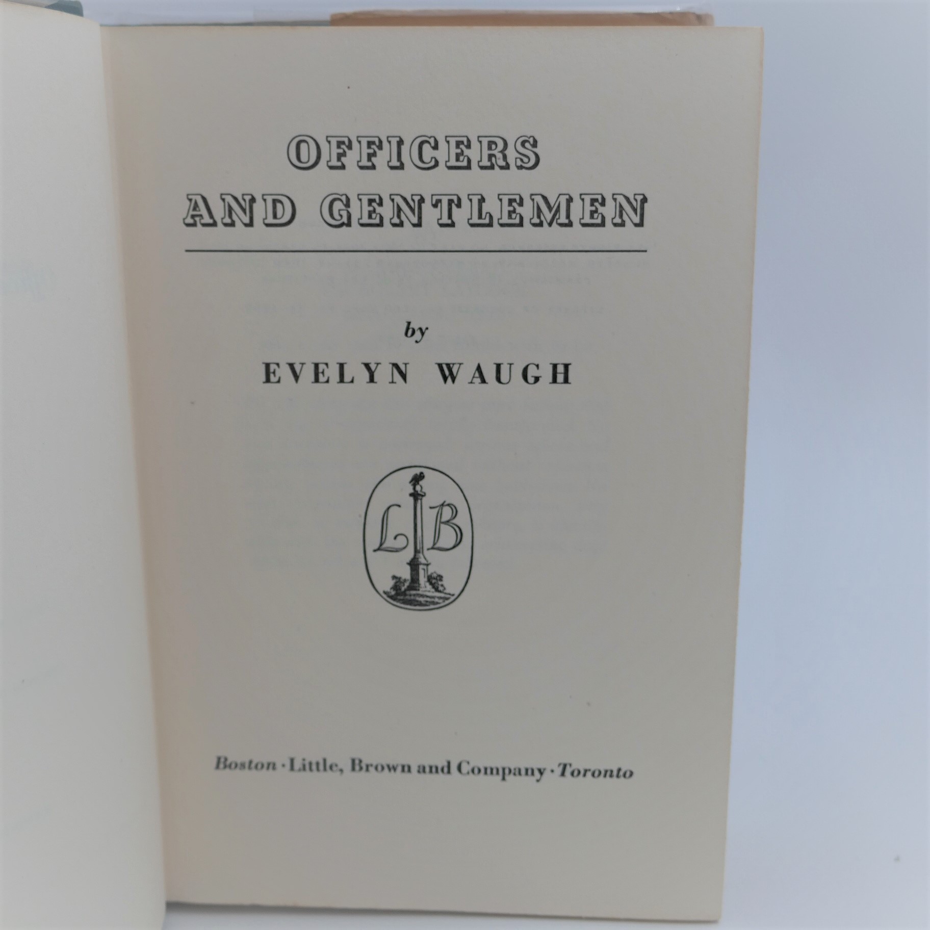 Officers and Gentlemen. Inscribed By The Author (1955) - Image 6
