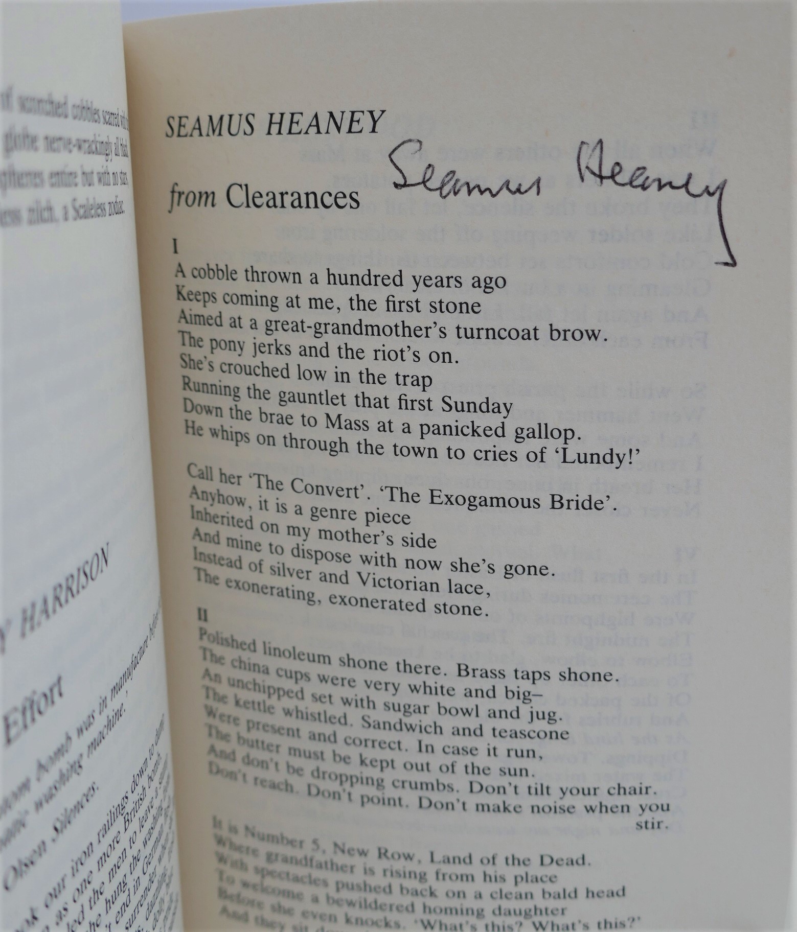 The Poetry Book Society Anthology 1986/87. Signed Copy - Image 3