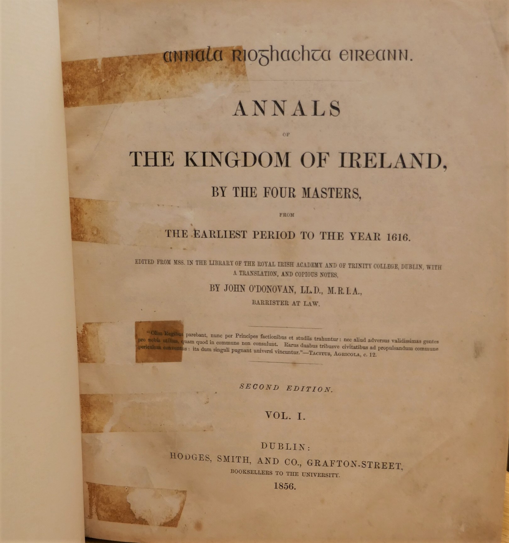 The Annals of the Kingdom of Ireland. By the Four Masters (1856) - Image 6