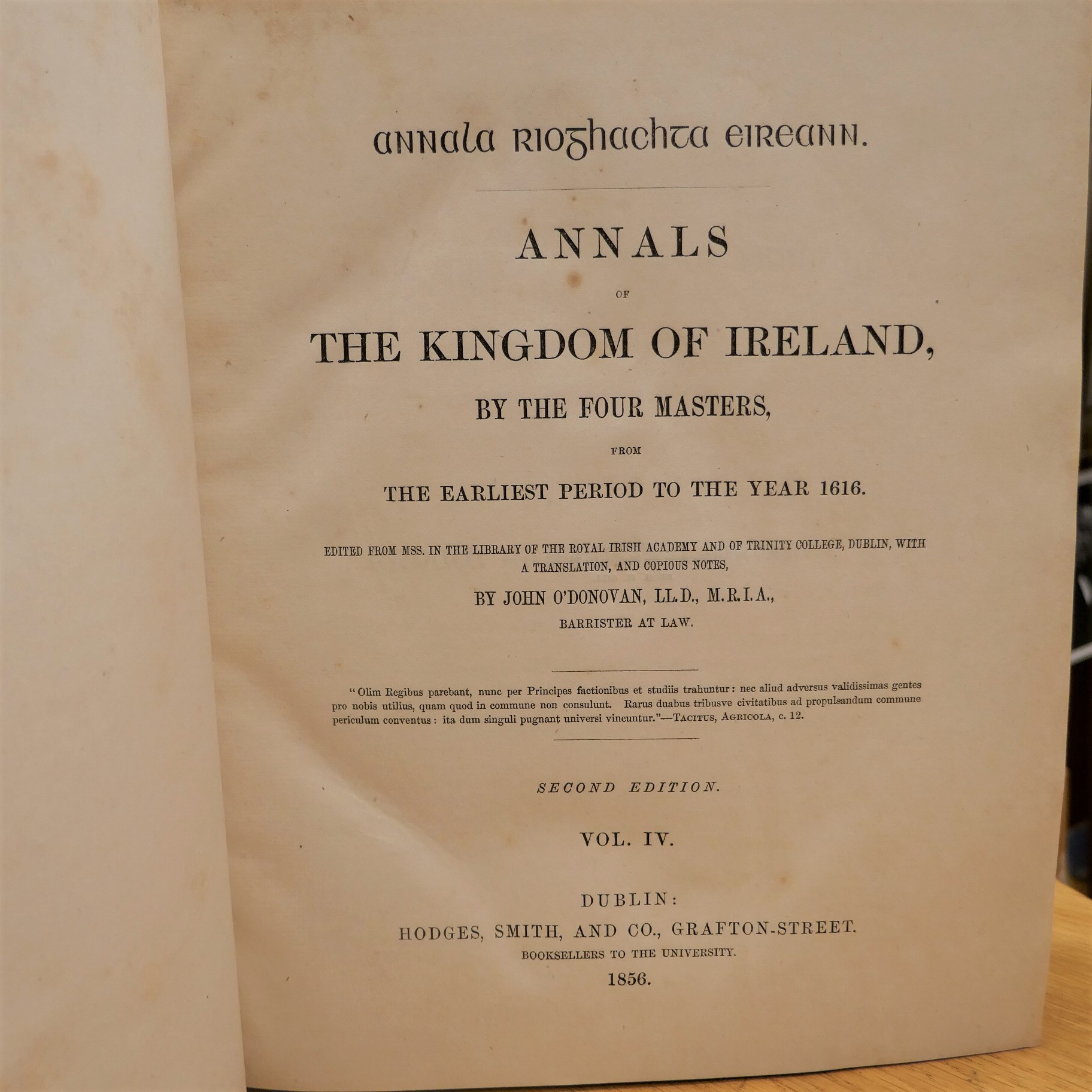 The Annals of the Kingdom of Ireland. By the Four Masters (1856) - Image 8
