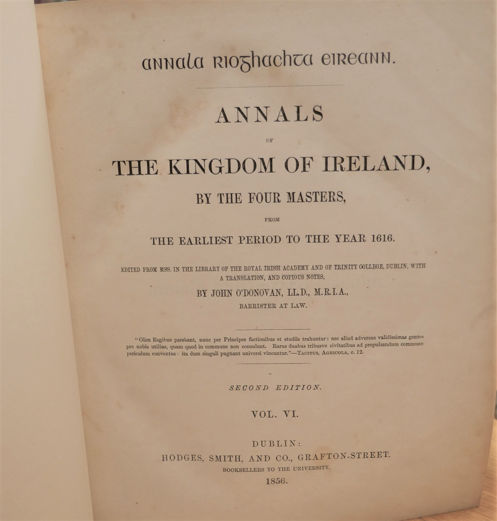 The Annals of the Kingdom of Ireland. By the Four Masters (1856) - Image 10