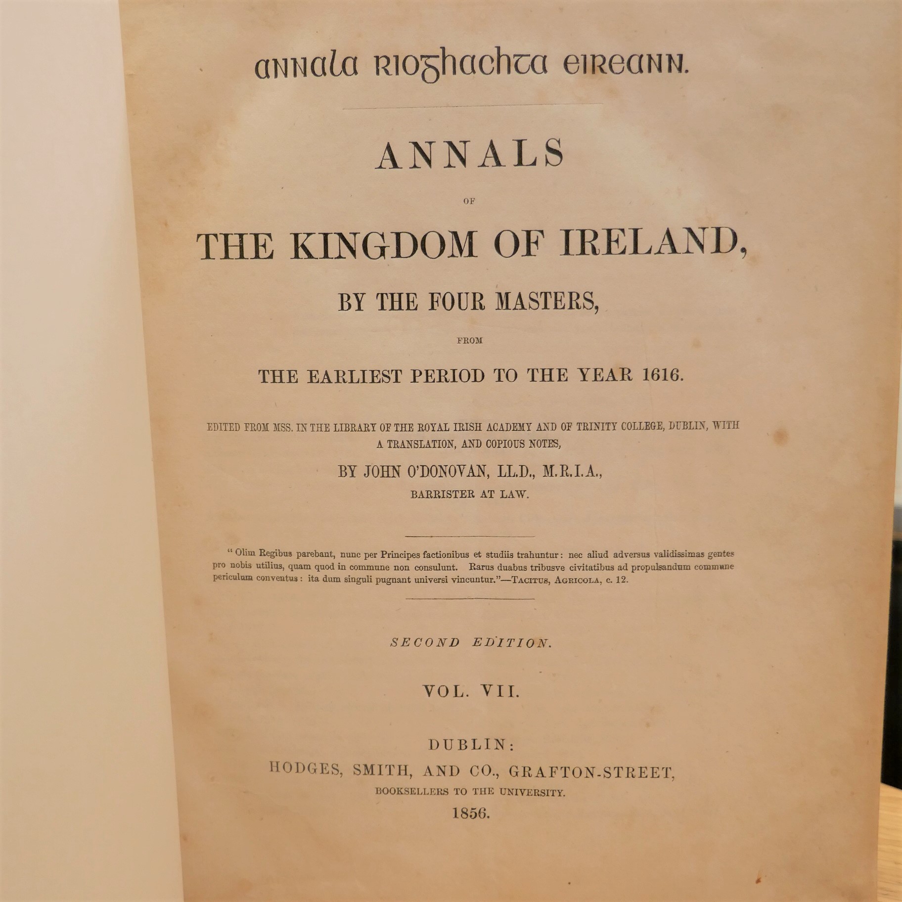 The Annals of the Kingdom of Ireland. By the Four Masters (1856) - Image 11