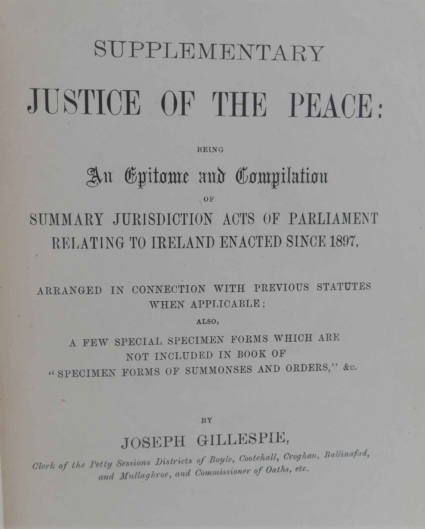 Supplementary The Justice of the Peace (1910) - Image 3