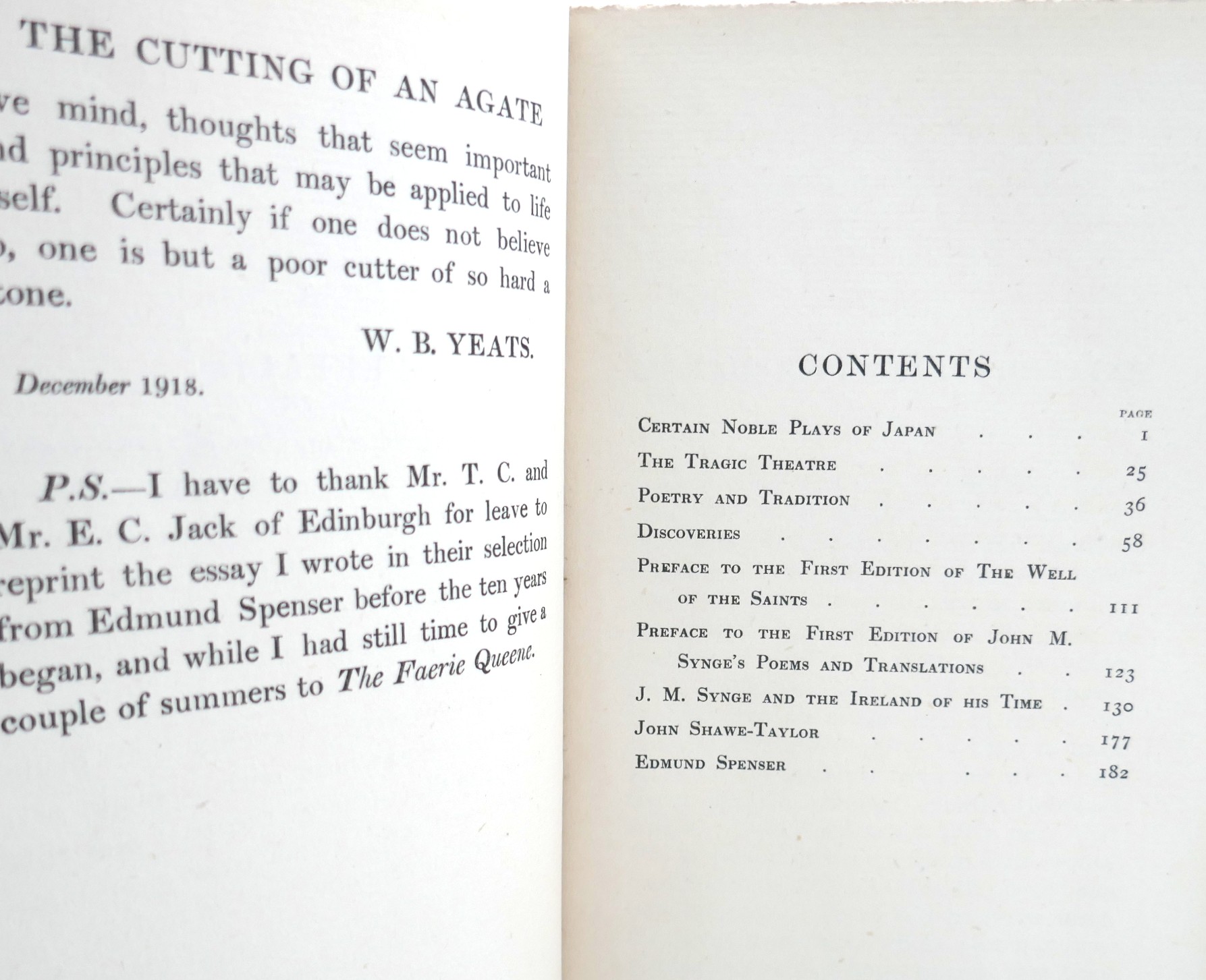 The Cutting of an Agate. First Edition (1919) - Image 3