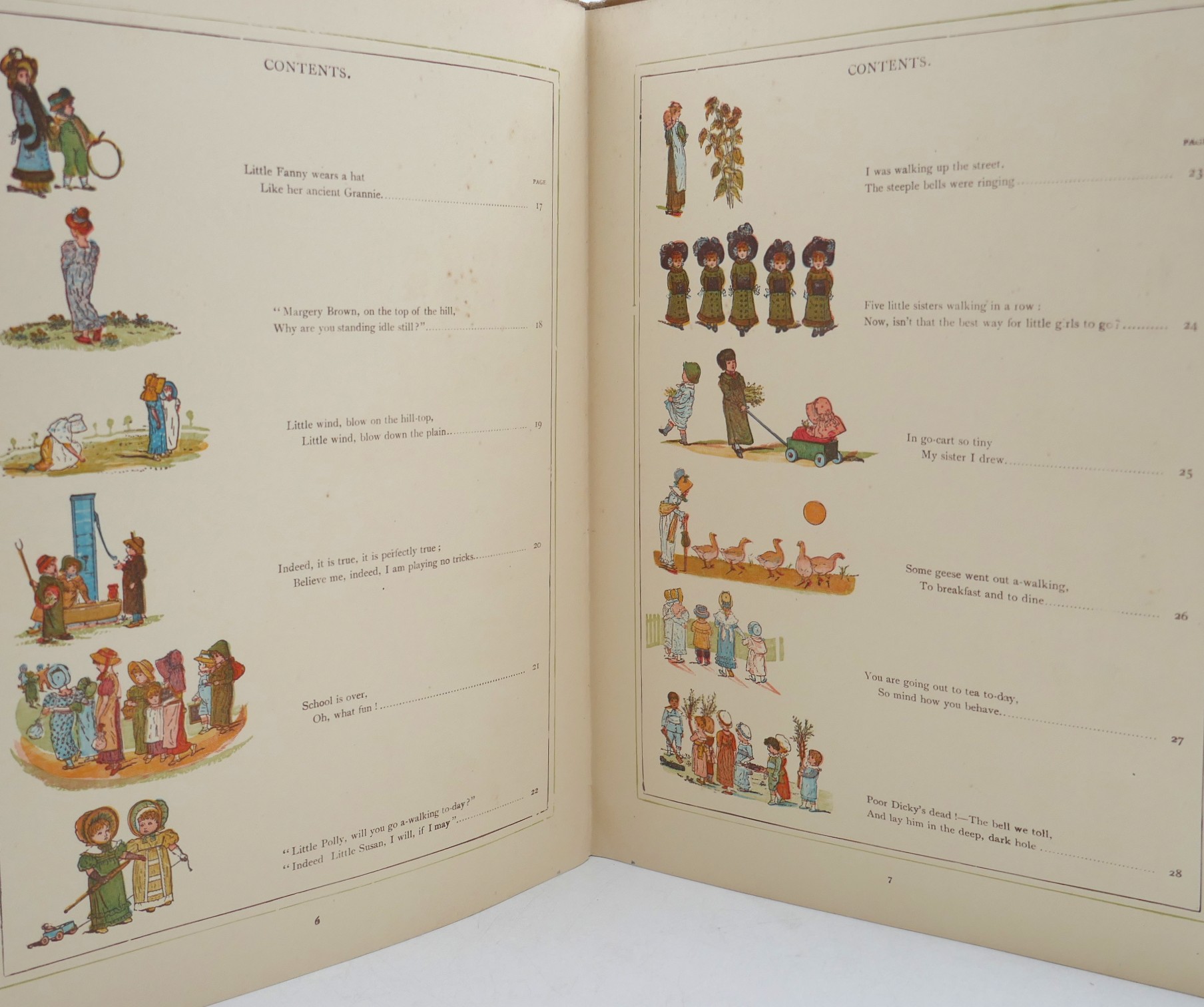 Under The Window. Pictures and Rhymes for Children (1878) - Image 4