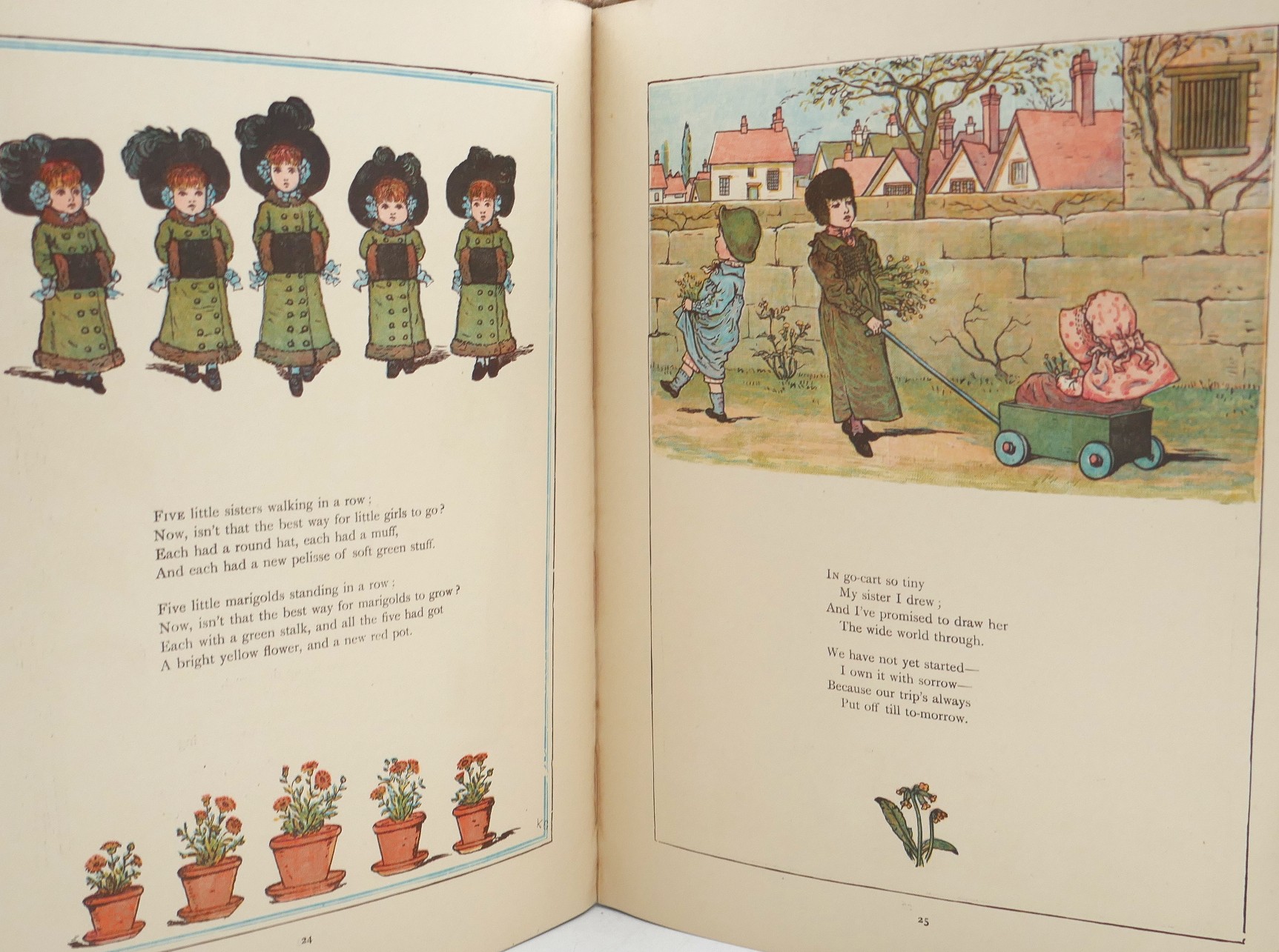 Under The Window. Pictures and Rhymes for Children (1878) - Image 7