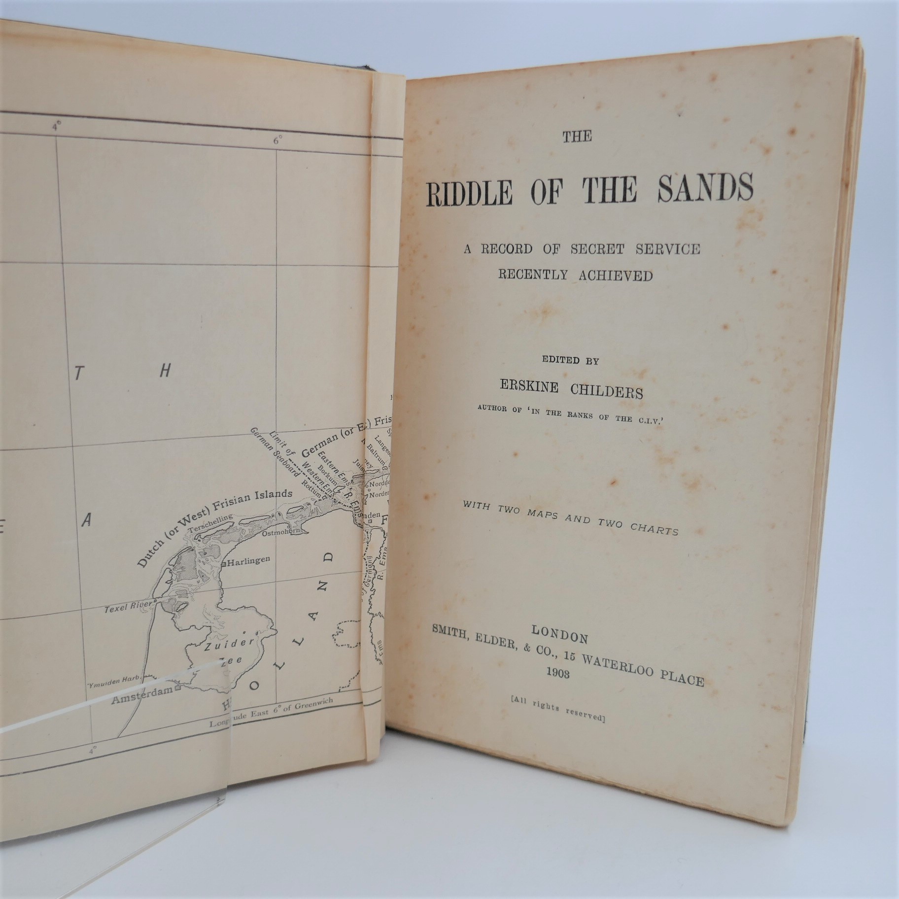 The Riddle of the Sands. First Edition (1903) - Image 4