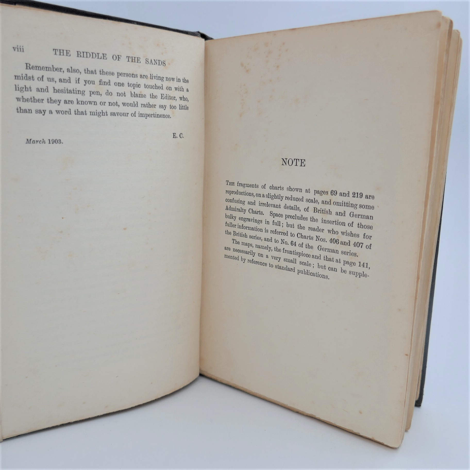 The Riddle of the Sands. First Edition (1903) - Image 5