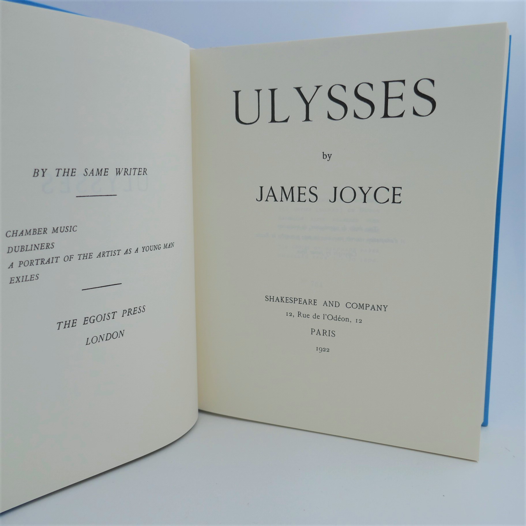 Ulysses: A Facsimile of the First Edition (1998) - Image 3