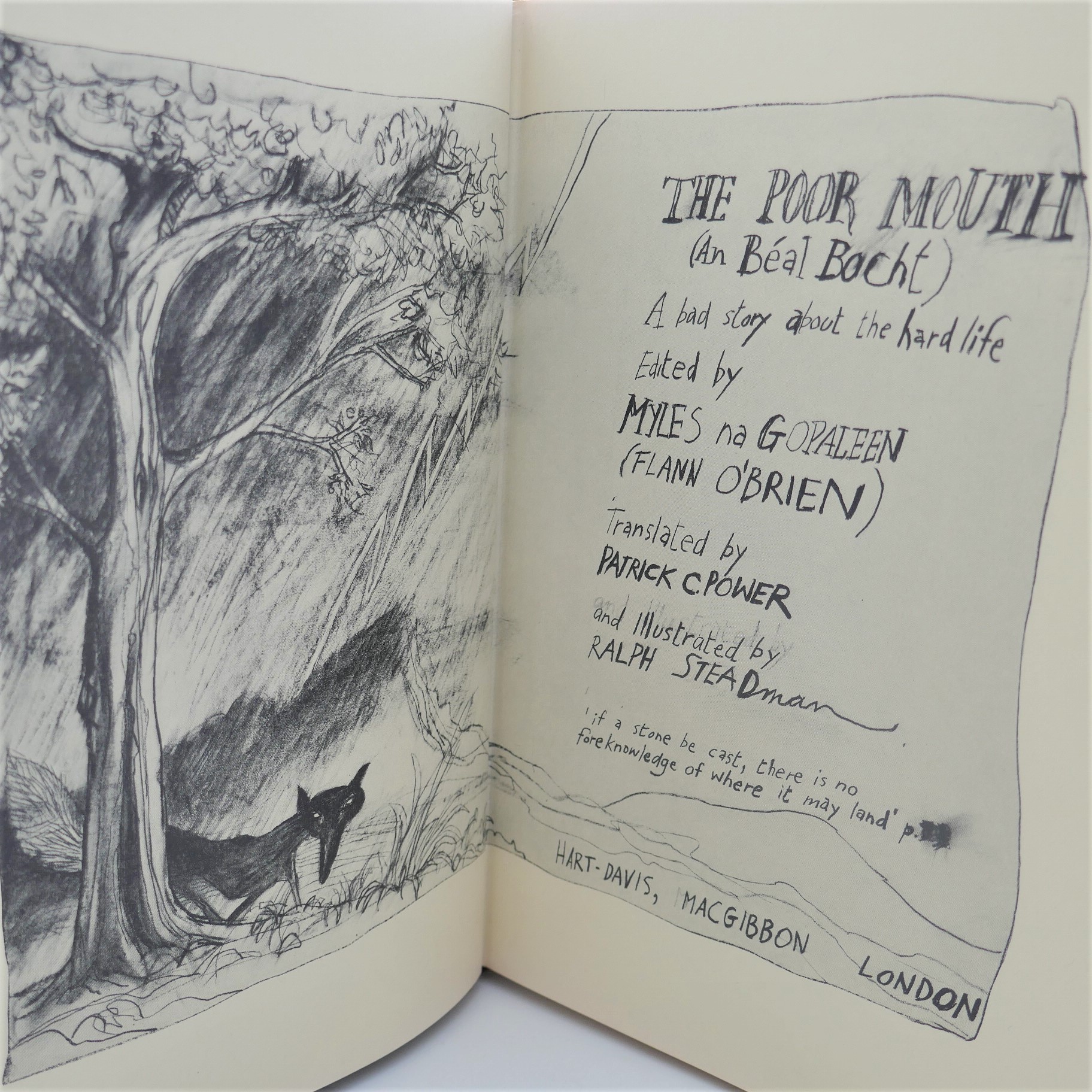 The Poor Mouth. Illustrated by Ralph Steadman (1973) - Image 2