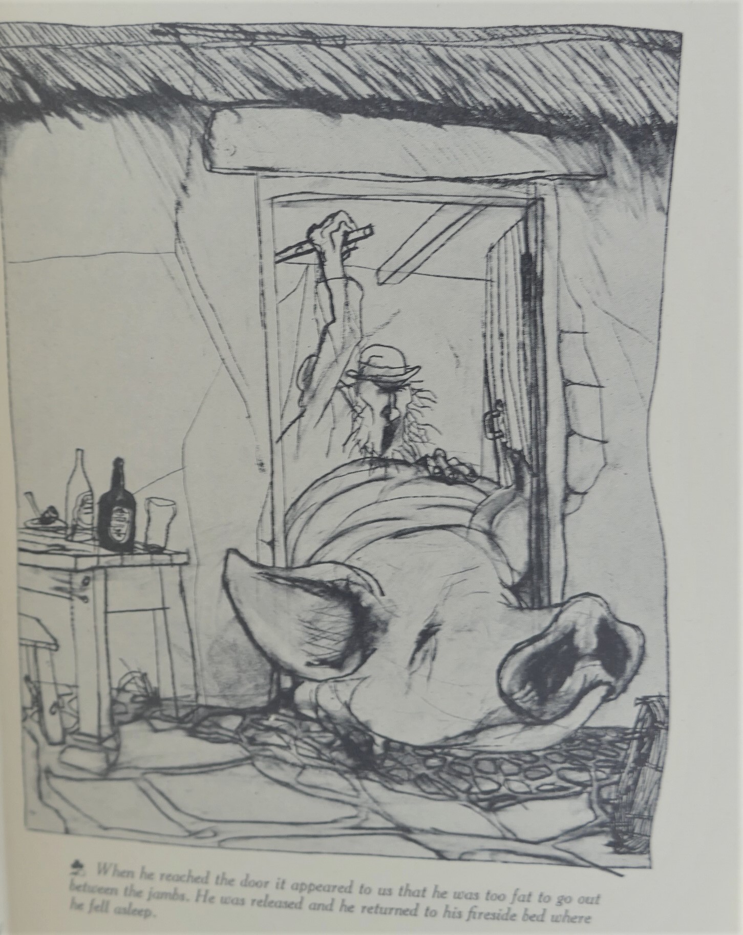 The Poor Mouth. Illustrated by Ralph Steadman (1973) - Image 4