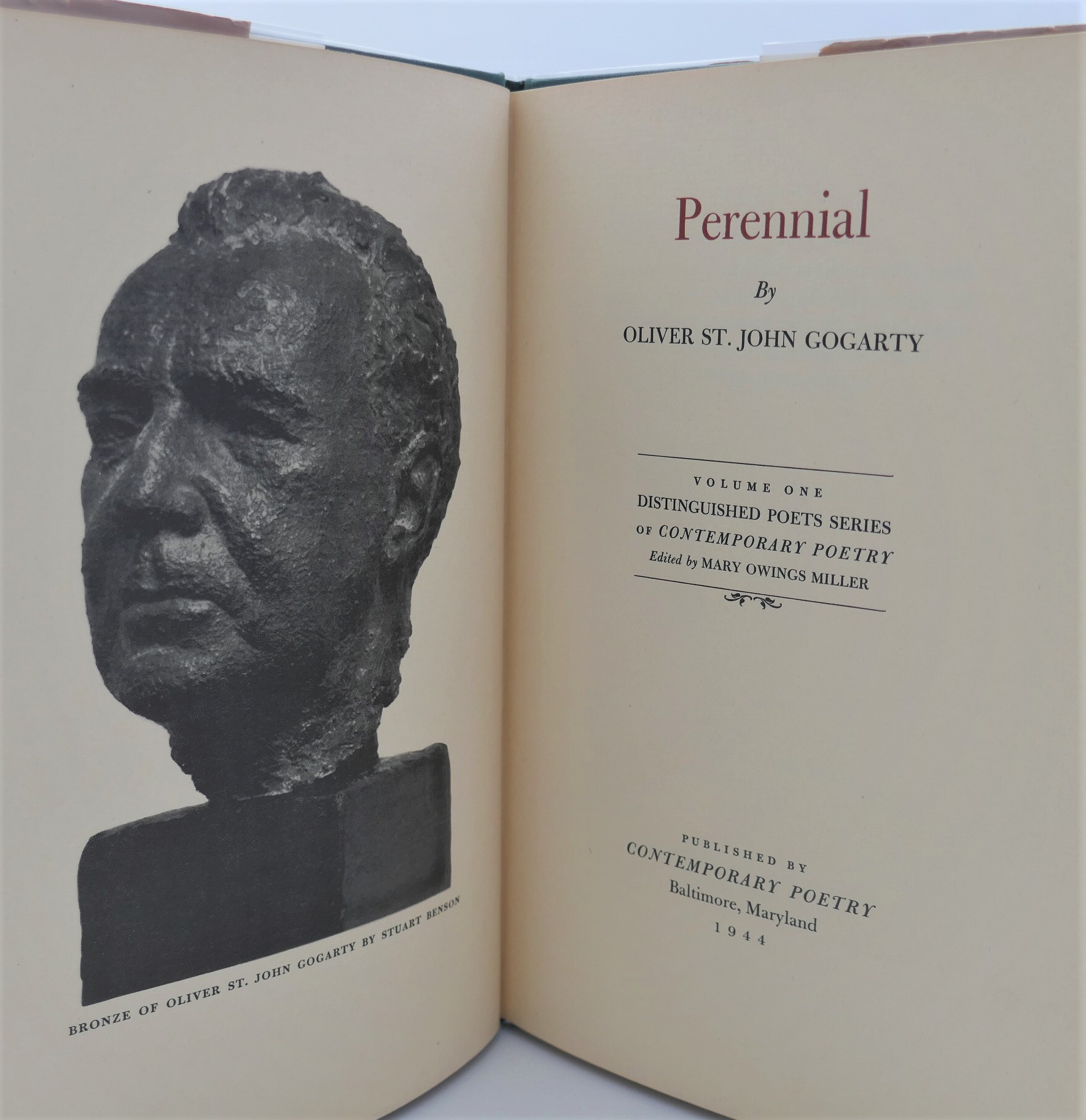 Perennial. A New Volume of Poetry. Author Signed (1944) - Image 2