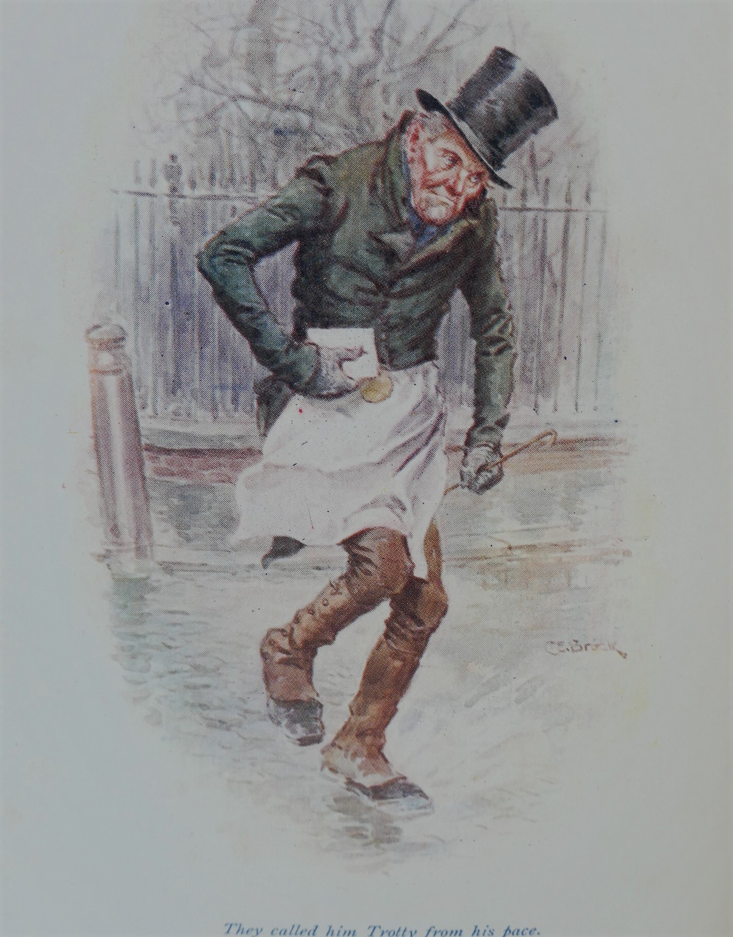 The Chimes. Illustrated by C.E. Brock (1905) - Image 2