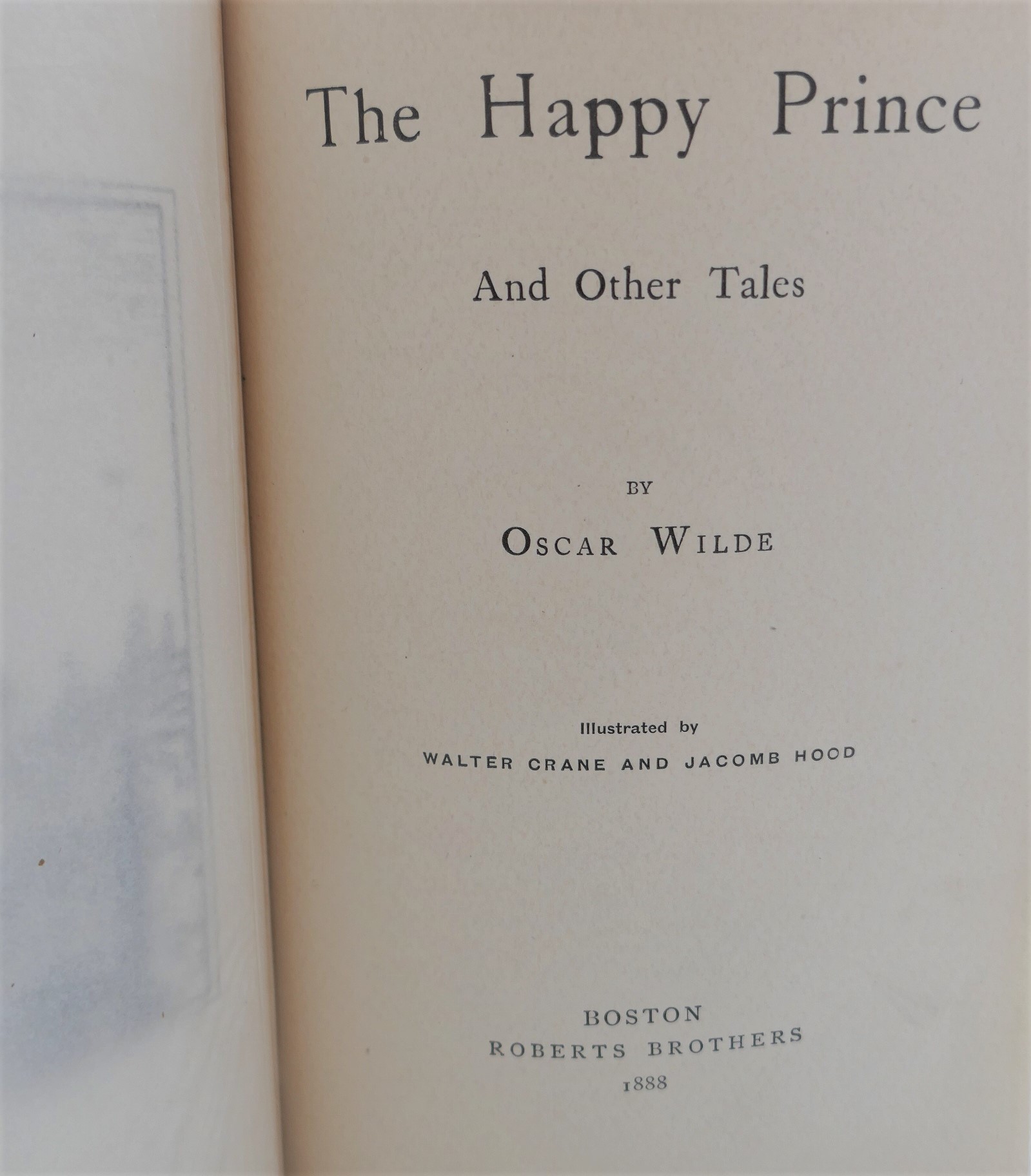 The Happy Prince and Other Tales. First US Edition (1888) - Image 5