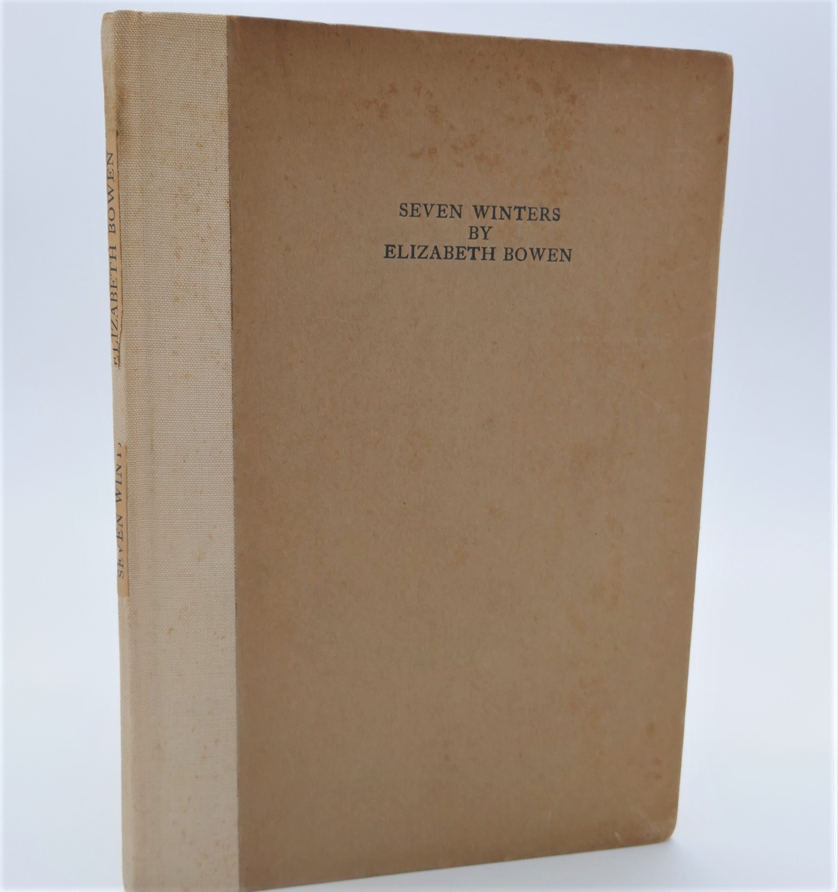 Seven Winters. Limited Issue. Signed Copy (1942)