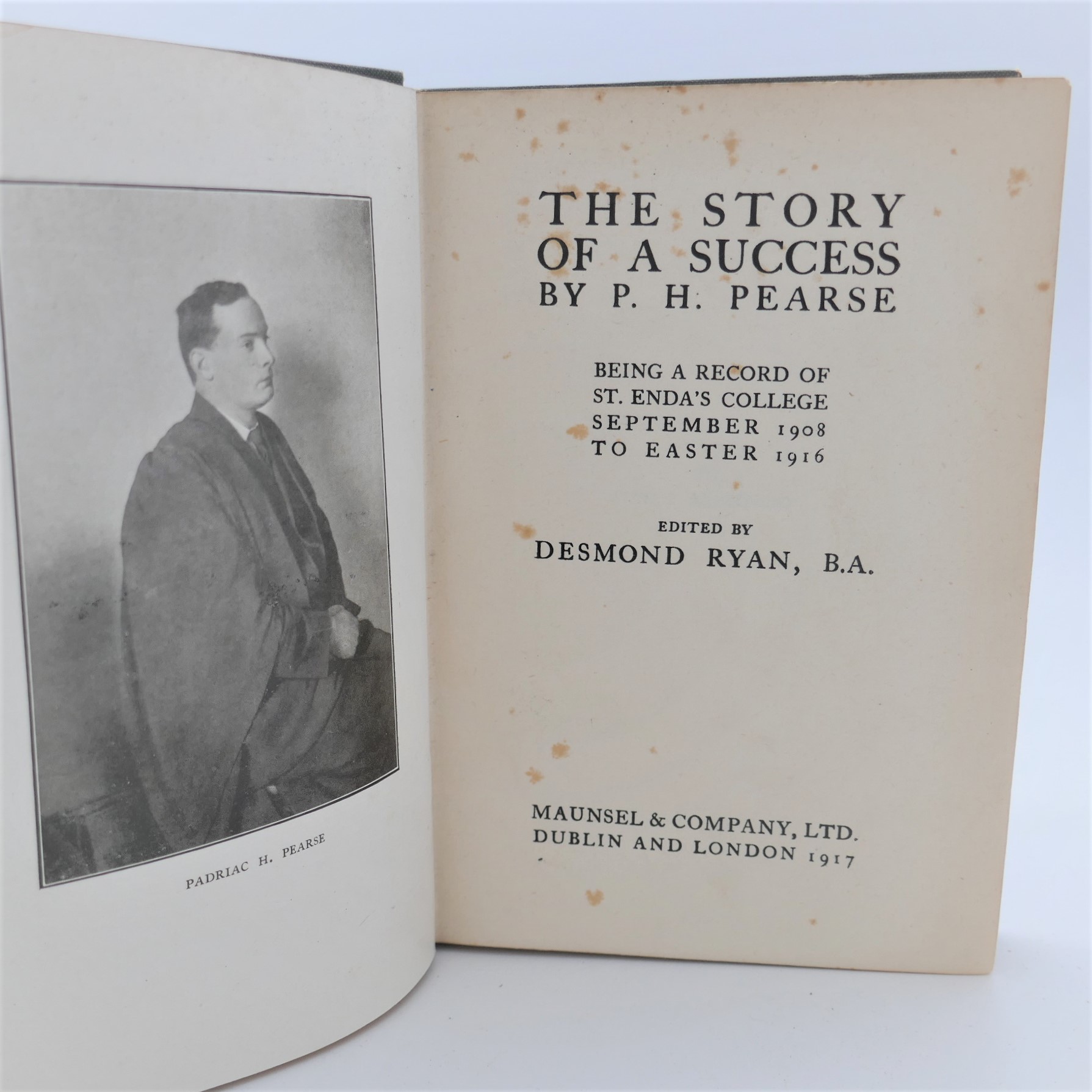 The Story of a Success. Being a Record of St. Enda's College (1917) - Image 2