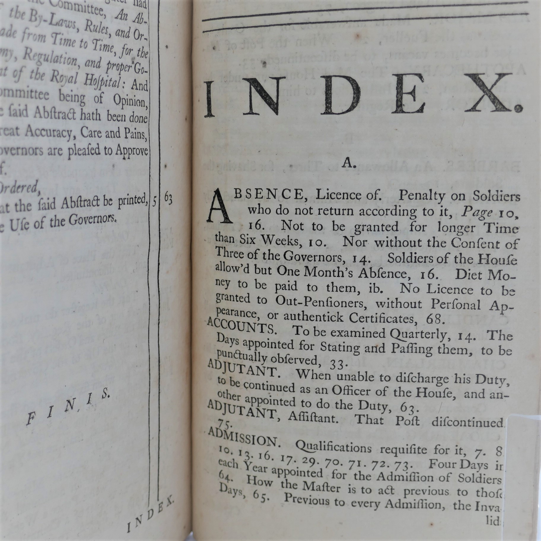 Abstract of the By-Laws, Made by the Governors of the Royal Hospital of King Charles II (1752) - Image 4