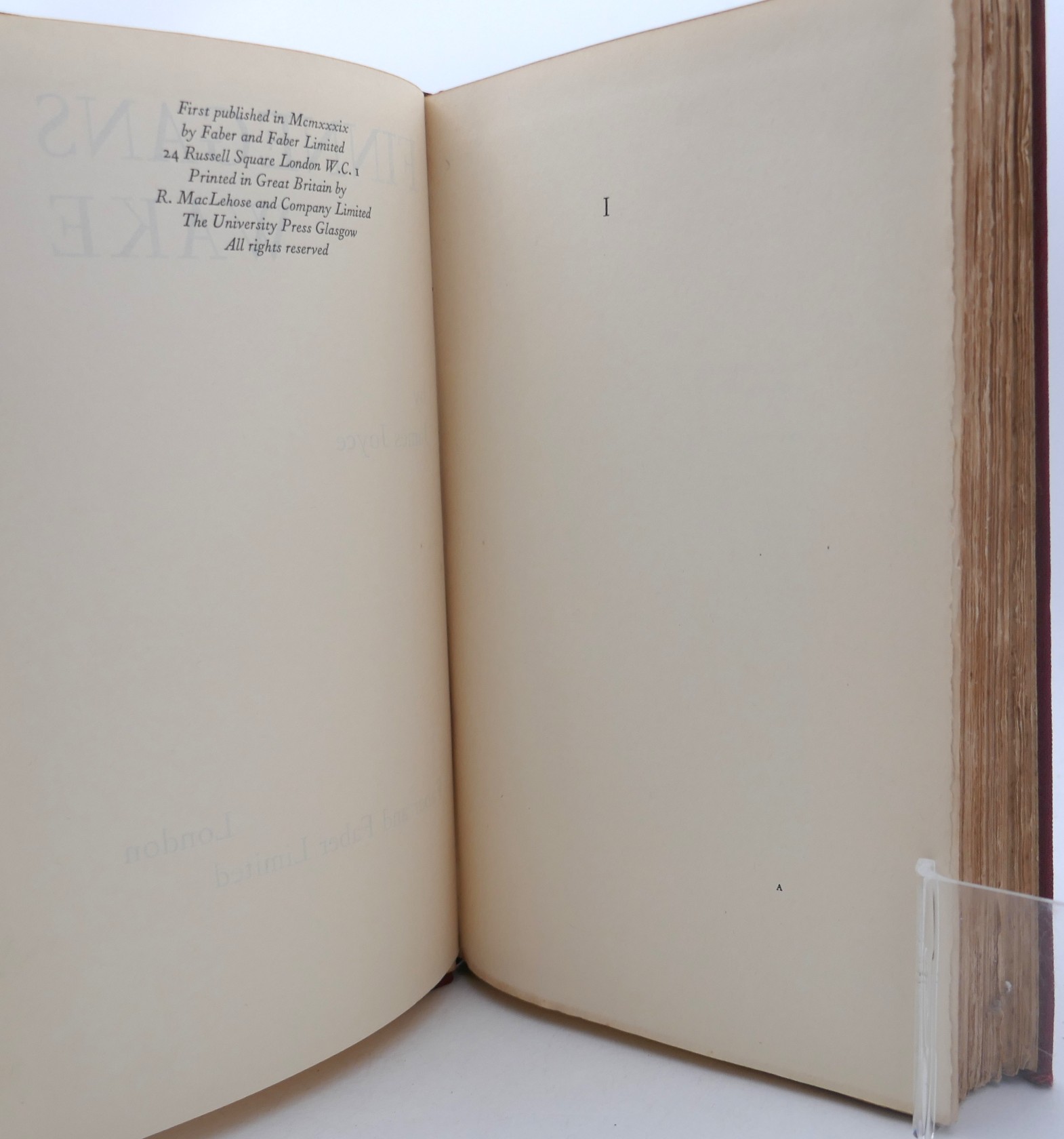 Finnegans Wake. First Edition (1939) - Image 4