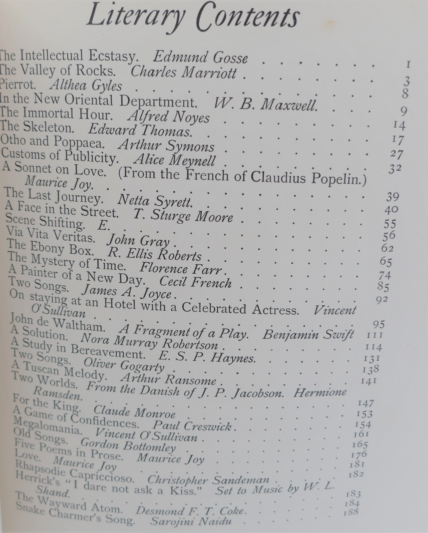 The Venture. An Annual of Art and Literature (1905) - Image 4