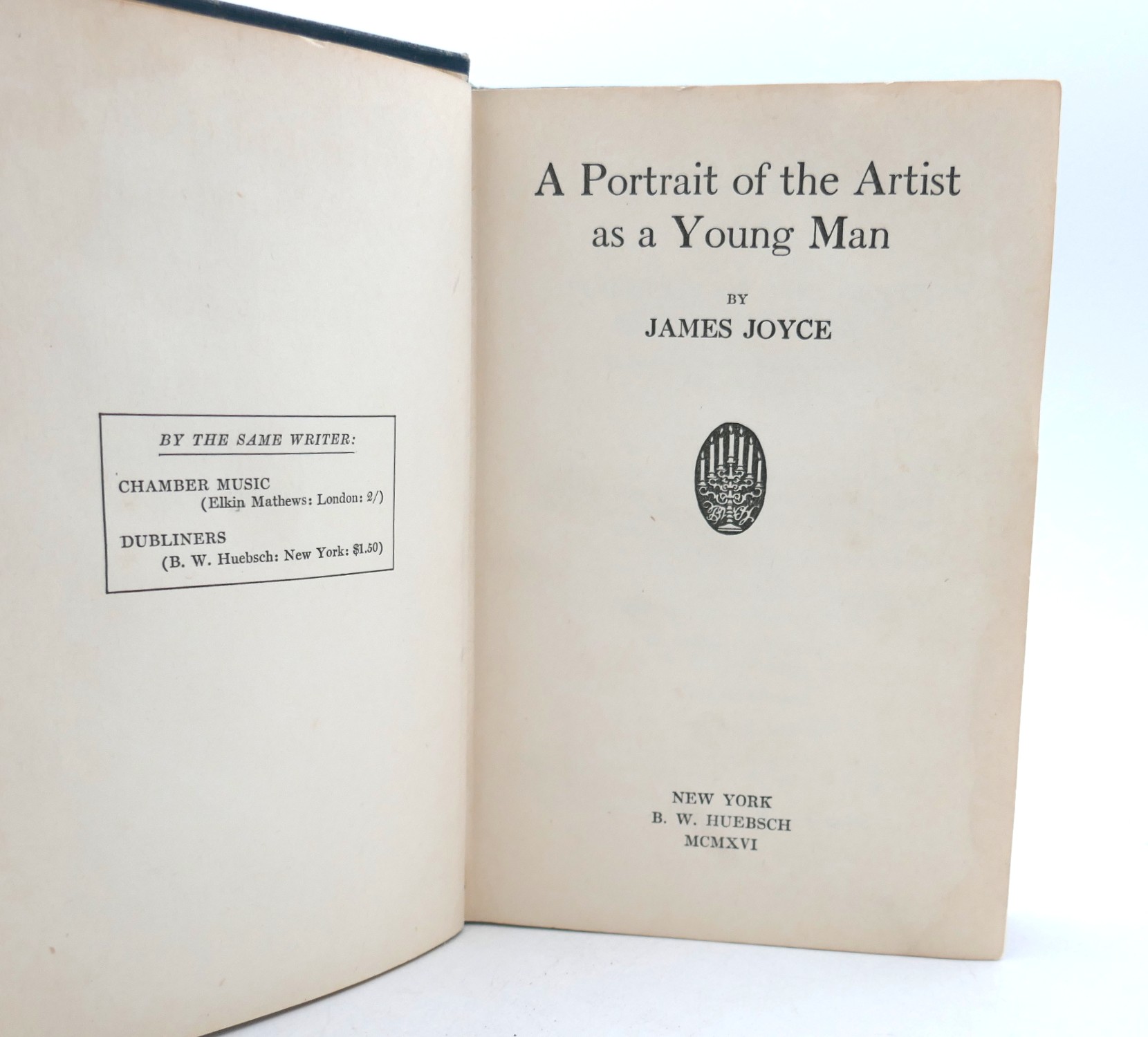 A Portrait of the Artist as a Young Man. First Edition (1916) - Image 4