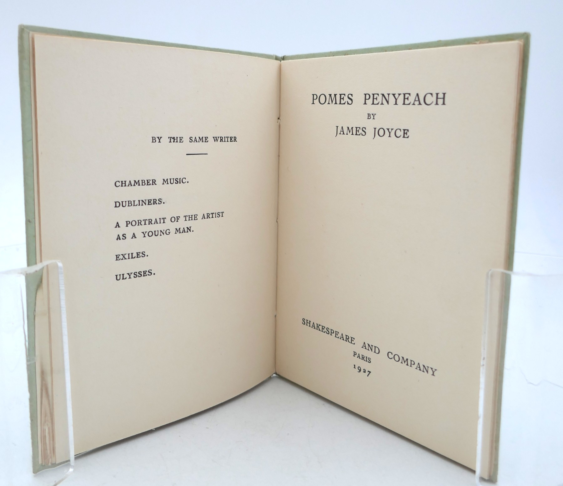 Pomes Penyeach. First Edition (1927) - Image 6
