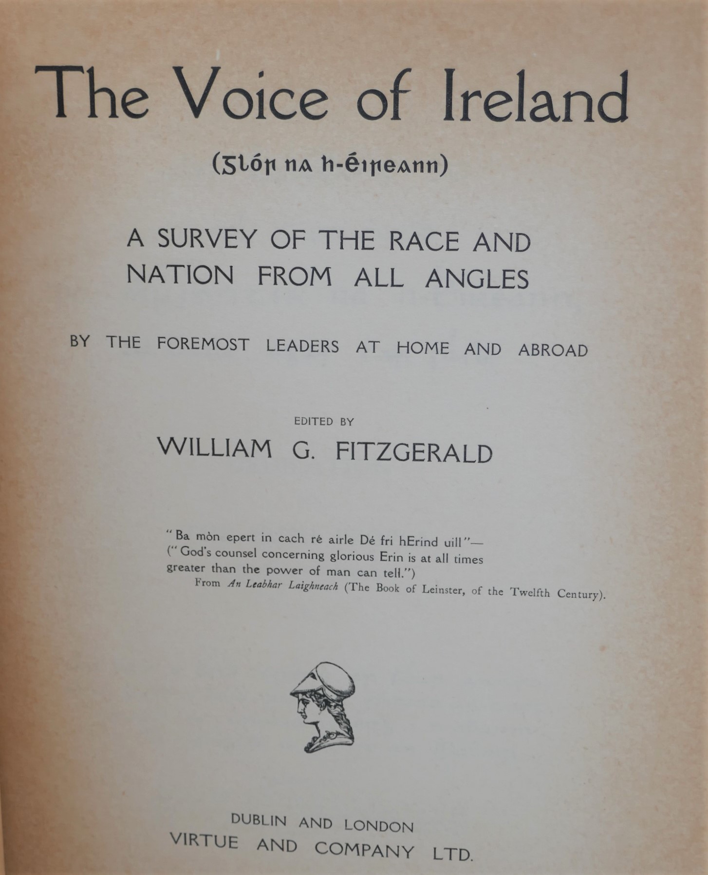 The Voice of Ireland. Glór na h-Éireann (1923) - Image 3