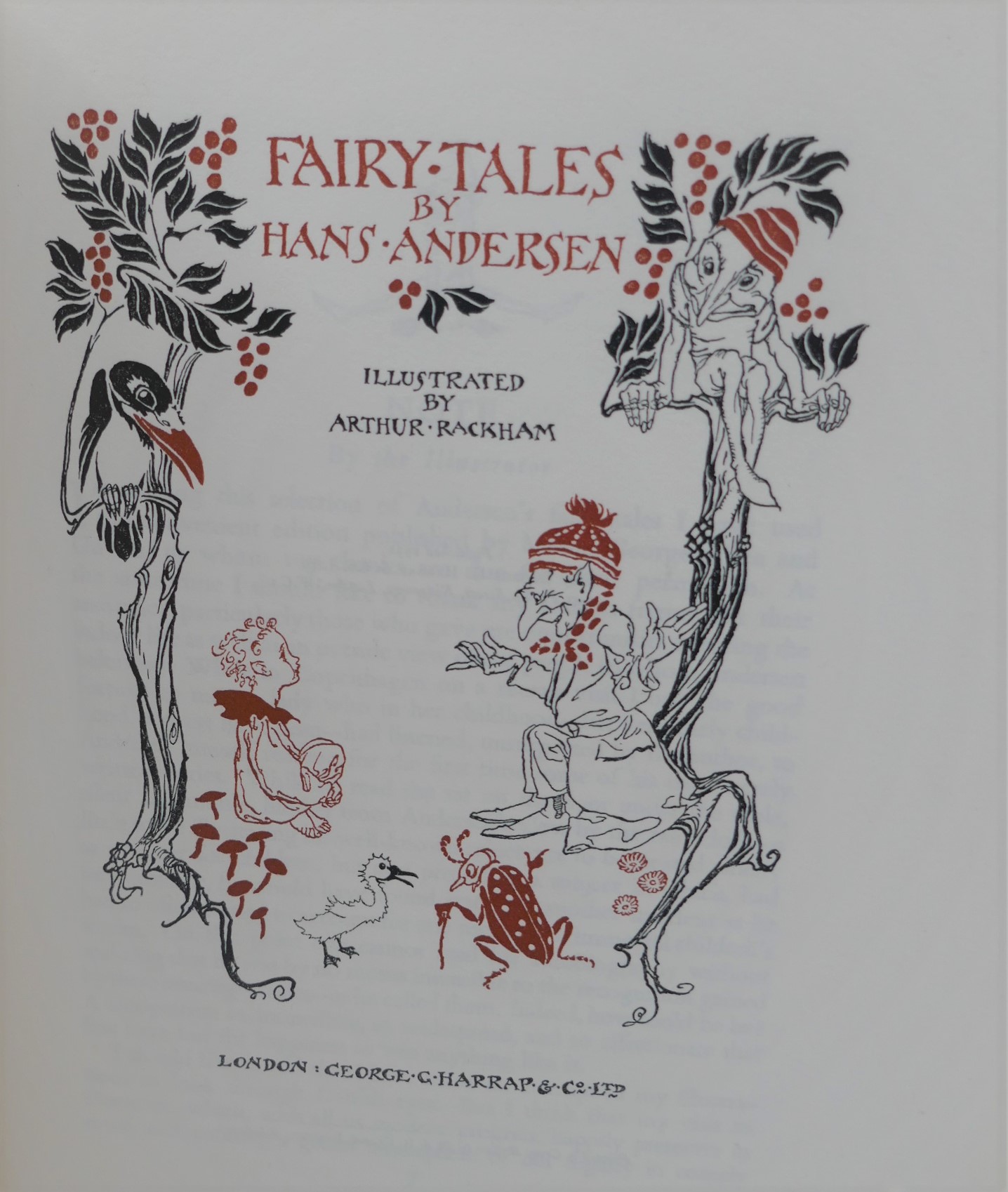 Fairy Tales by Hans Anderson. Illustrated by Arthur Rackham (1932) - Image 3