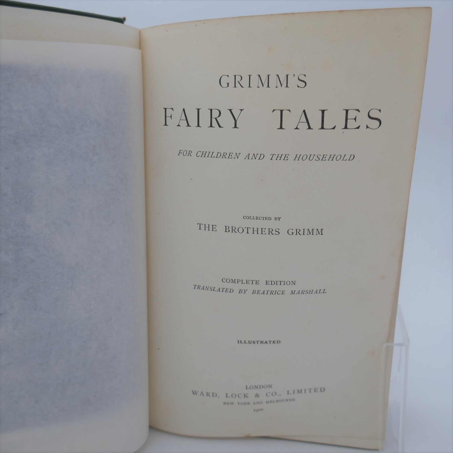 Grimm's Fairy Tales For Children and The Household (1900) - Image 2