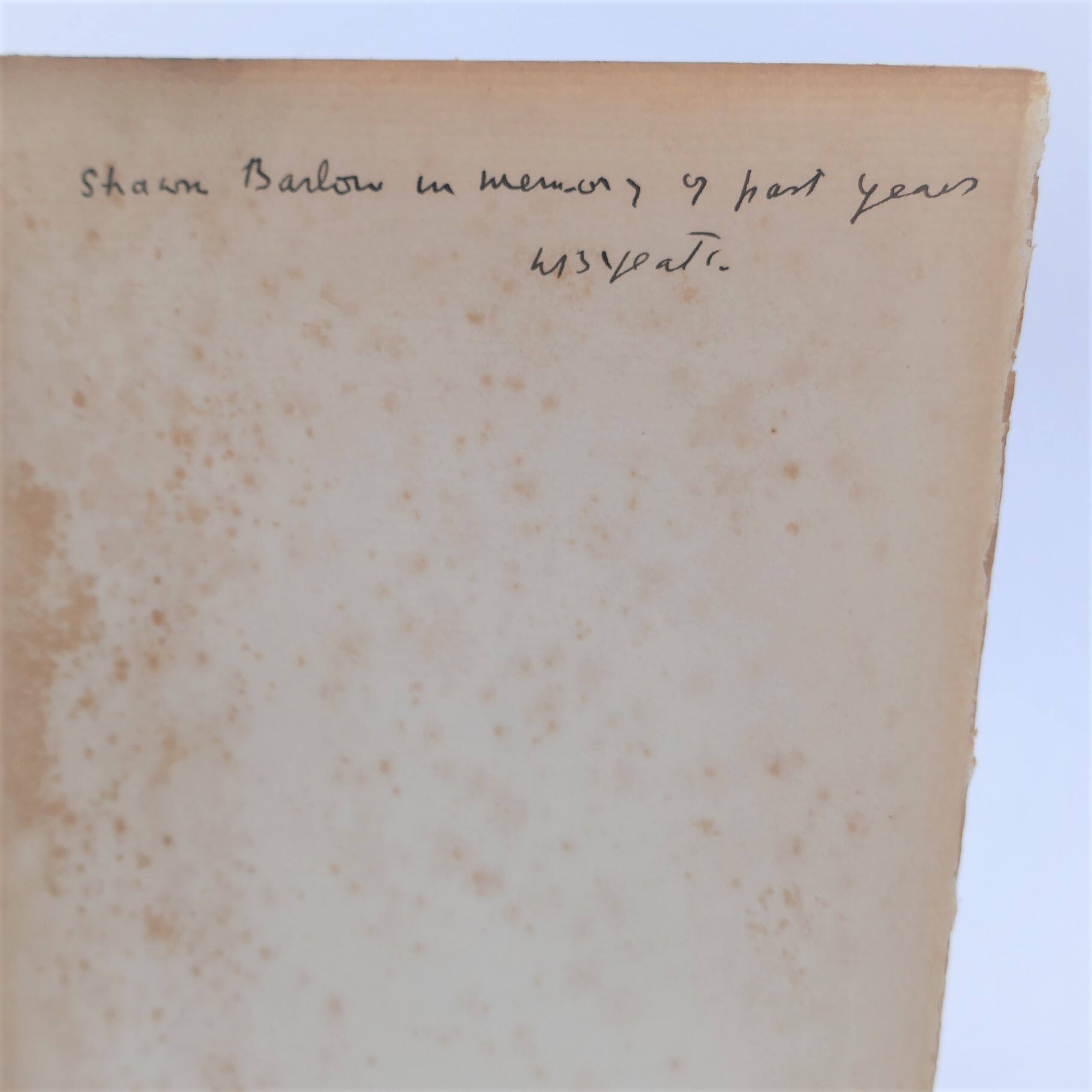 Plays in Prose and Verse. Inscribed by the Author (1931) - Image 3