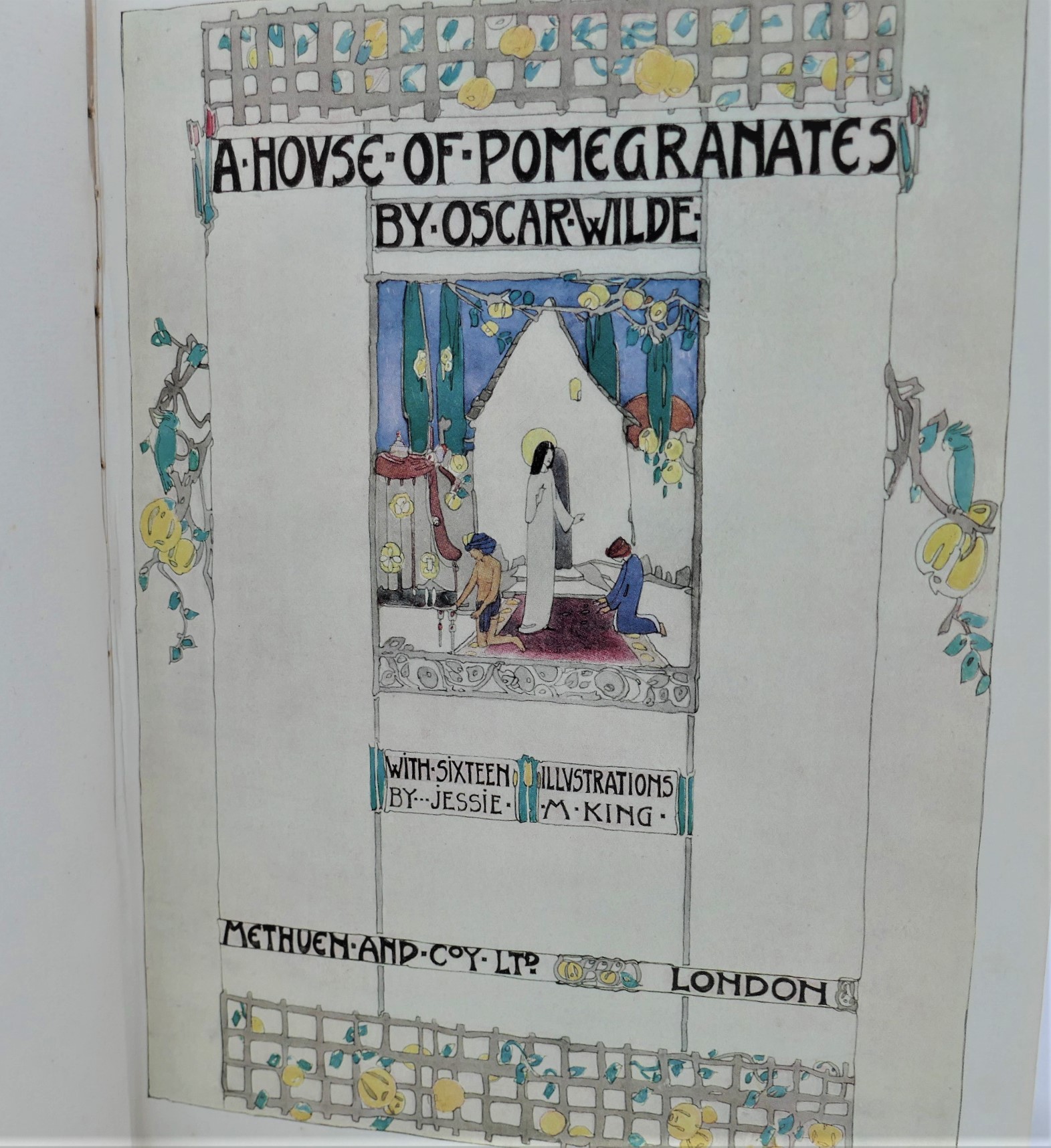 The House of Pomegranates. Illustrated by Jessie M. King (1915) - Image 3