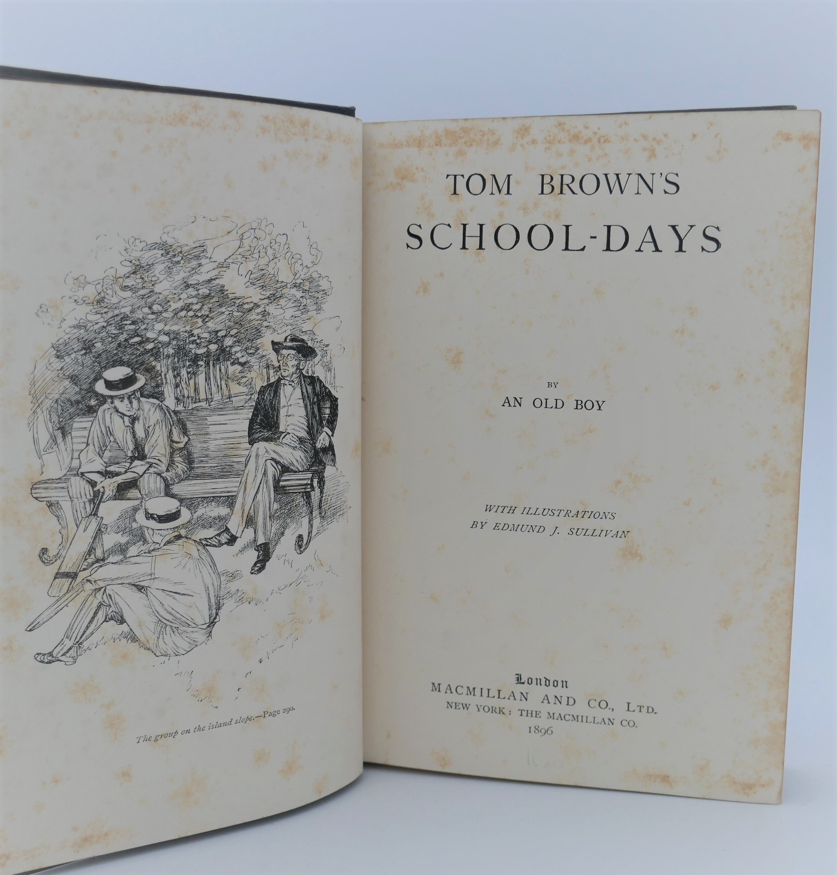 Tom Brown's School-Days. Illustrated by Edmund J Sullivan (1896) - Image 2